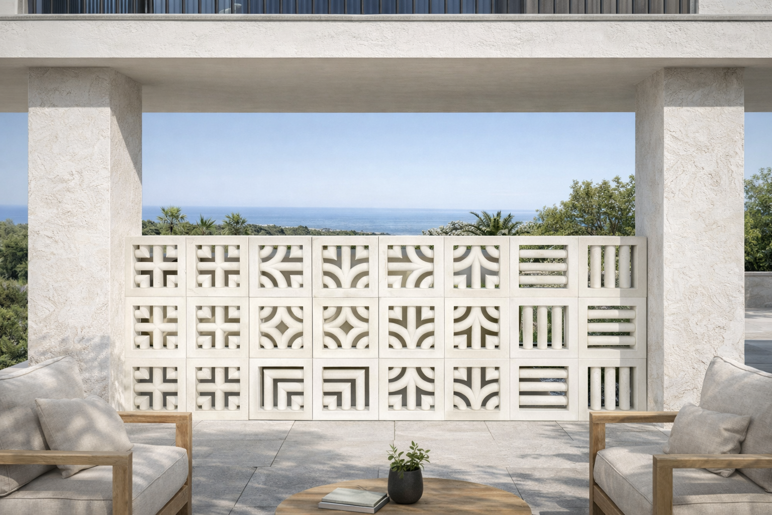 Бриз блоки VAYU (Нексус, Линия, Угол, Бриллиант, Бриз)