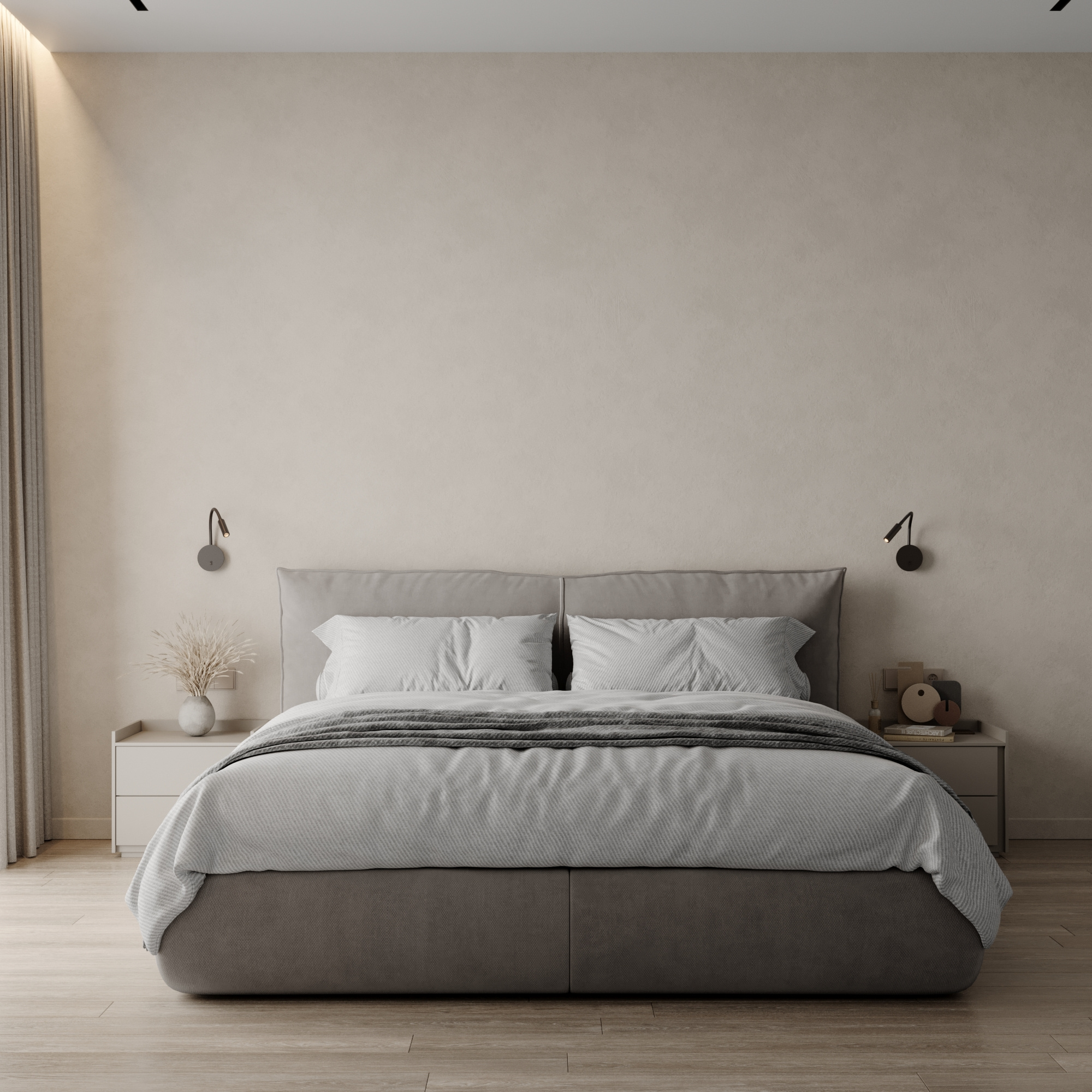 Дизайн квартиры 65 м² в стиле минимализм