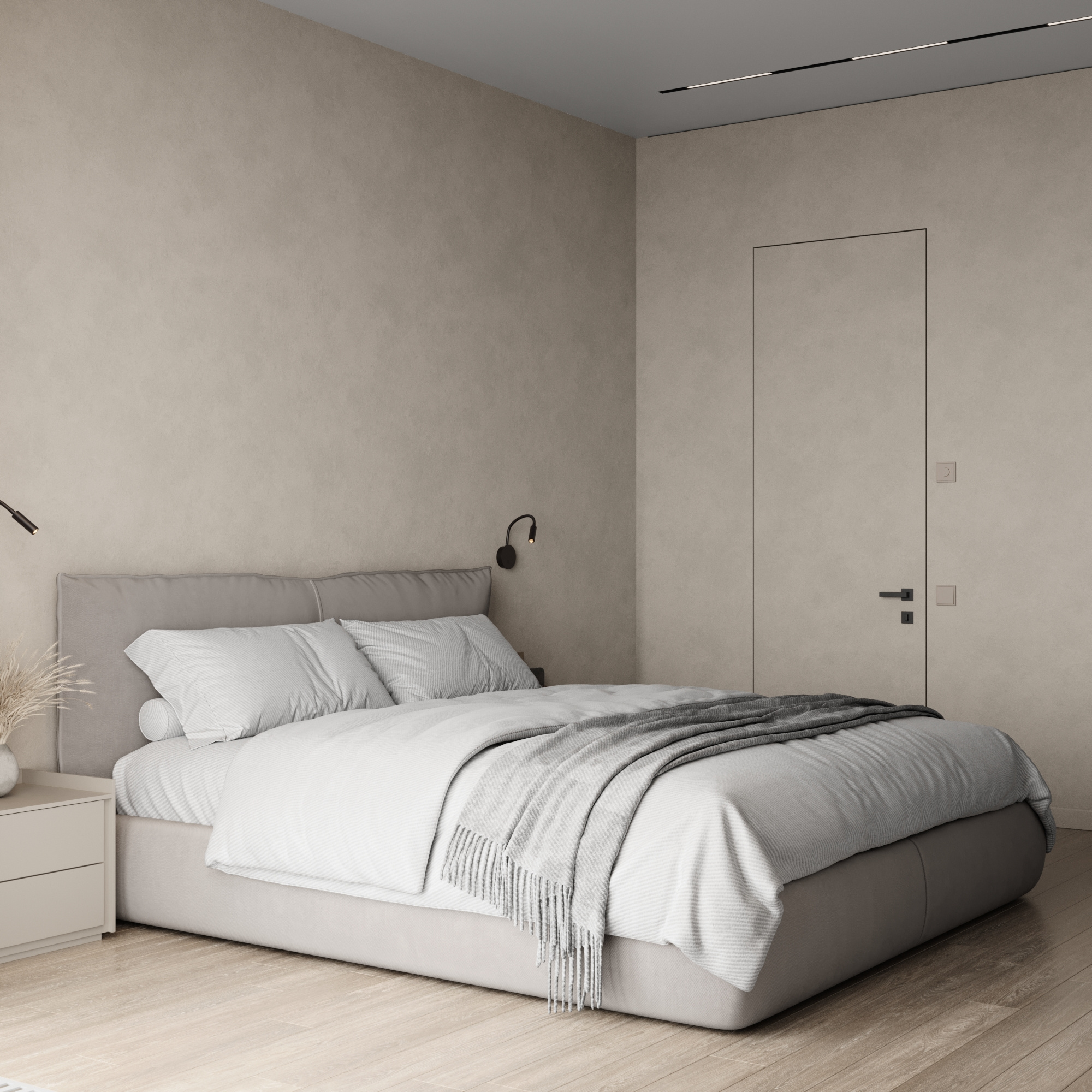 Дизайн квартиры 65 м² в стиле минимализм