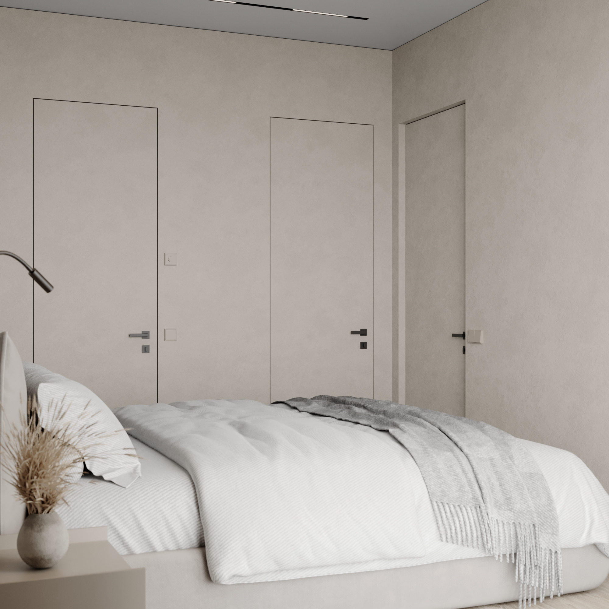 Дизайн квартиры 65 м² в стиле минимализм