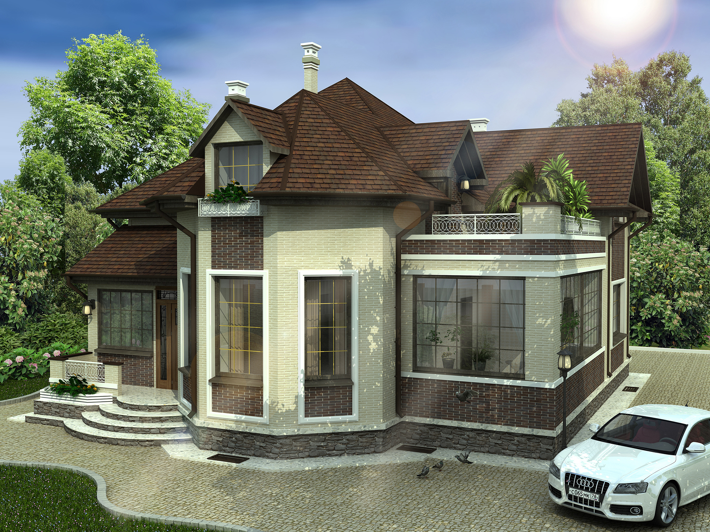 Обложка проекта: Проектирование домов