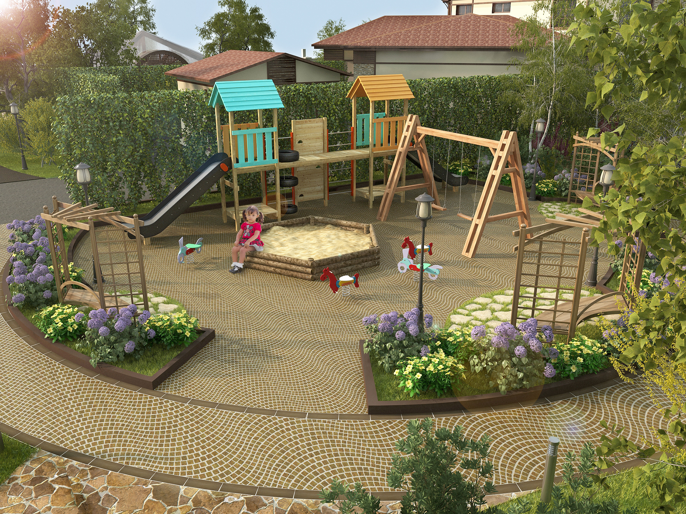 Обложка проекта: Ландшафтный дизайн