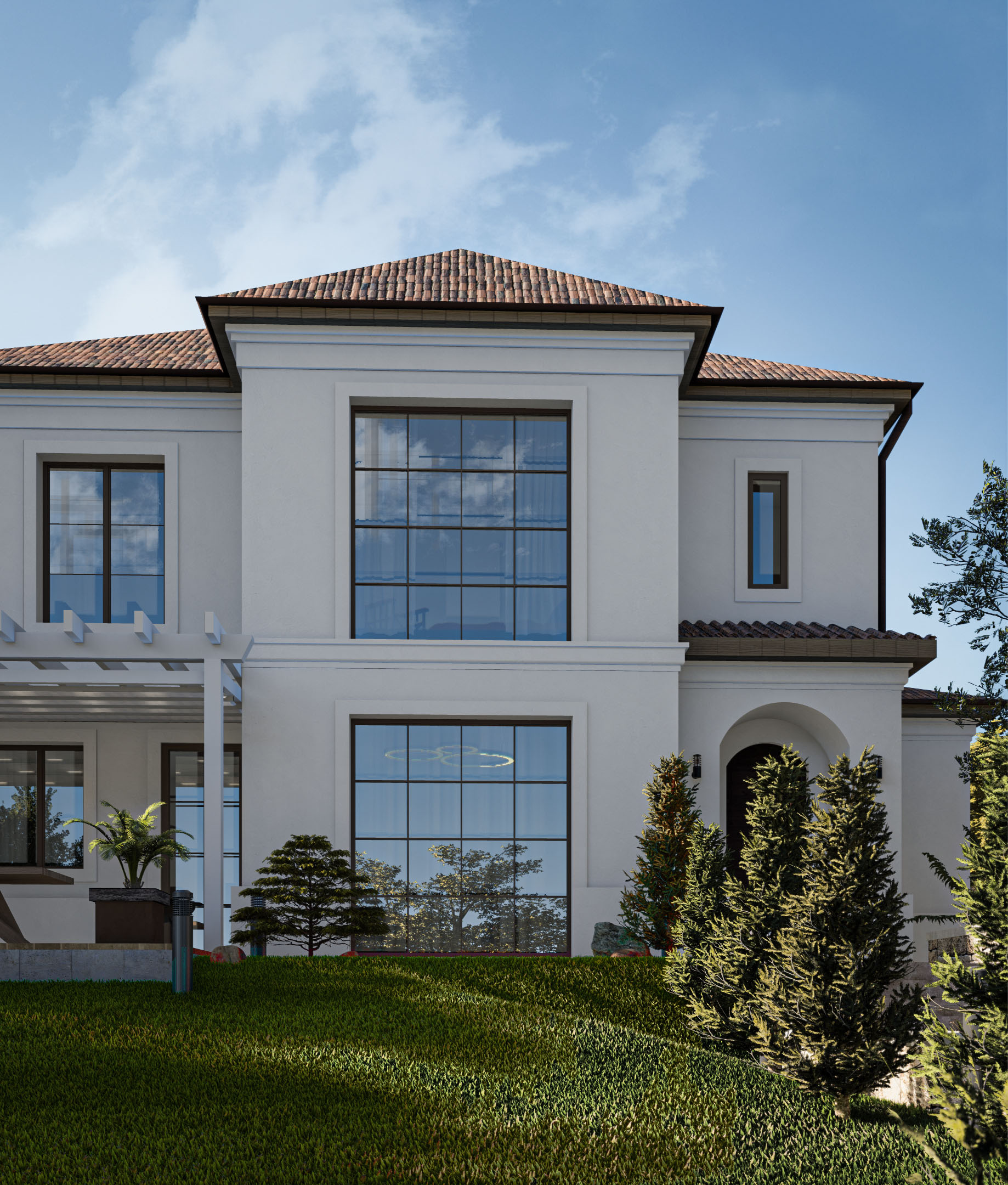 Проект средиземноморского дома в Крыму