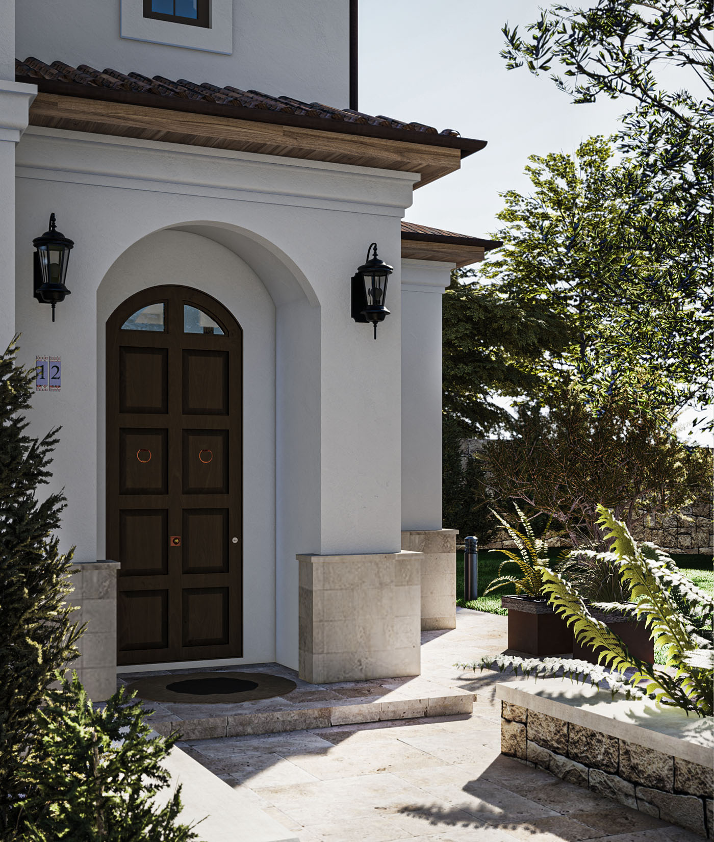 Проект средиземноморского дома в Крыму