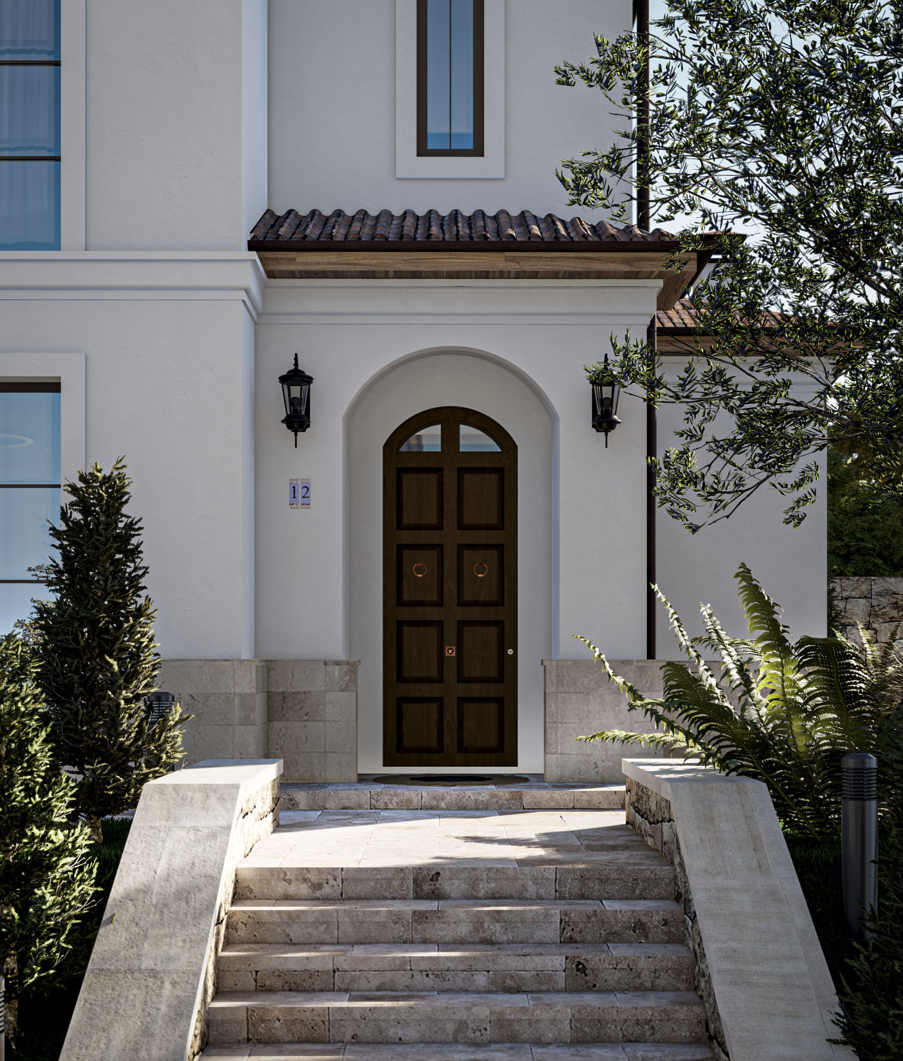 Проект средиземноморского дома в Крыму