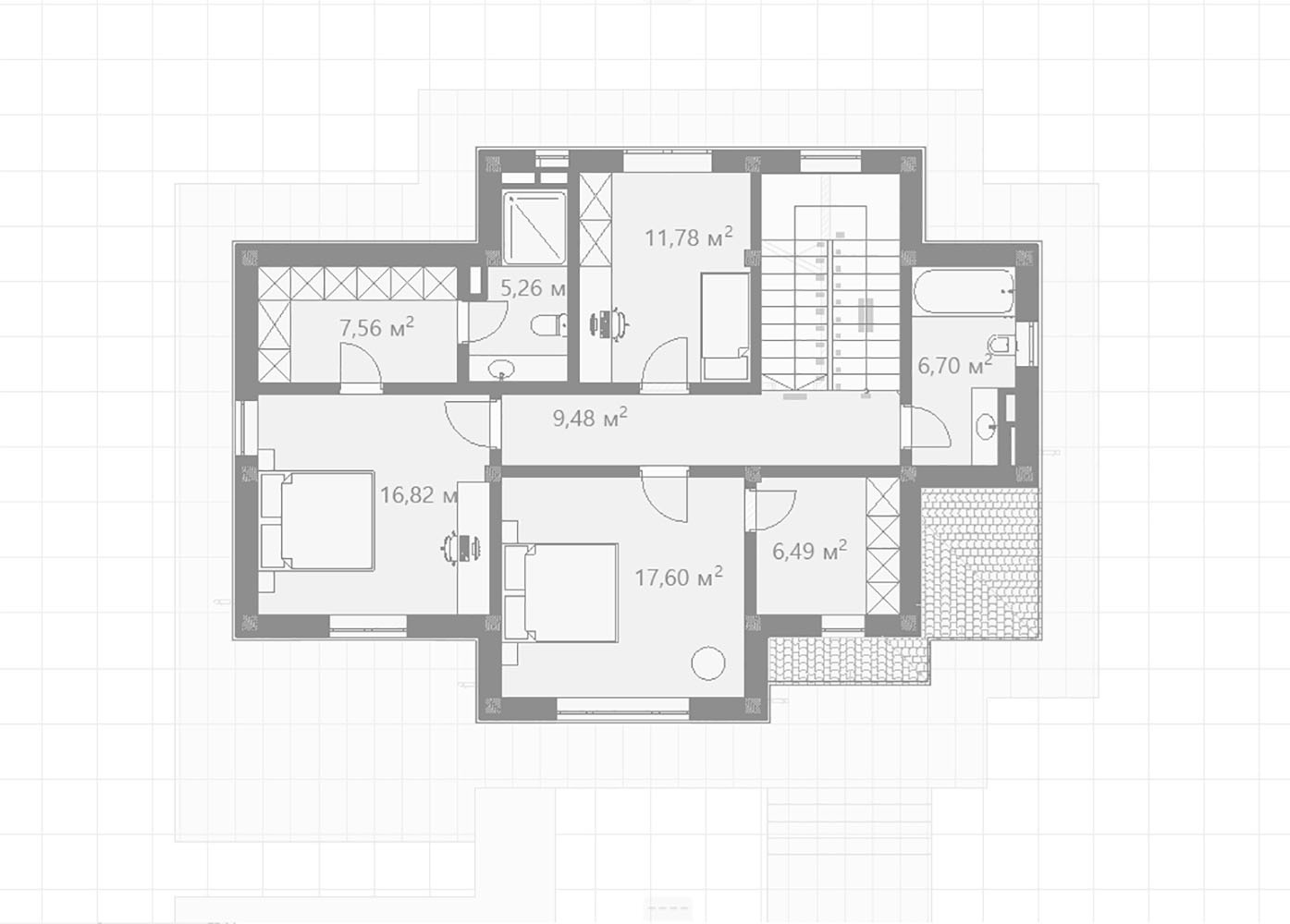 Проект средиземноморского дома в Крыму