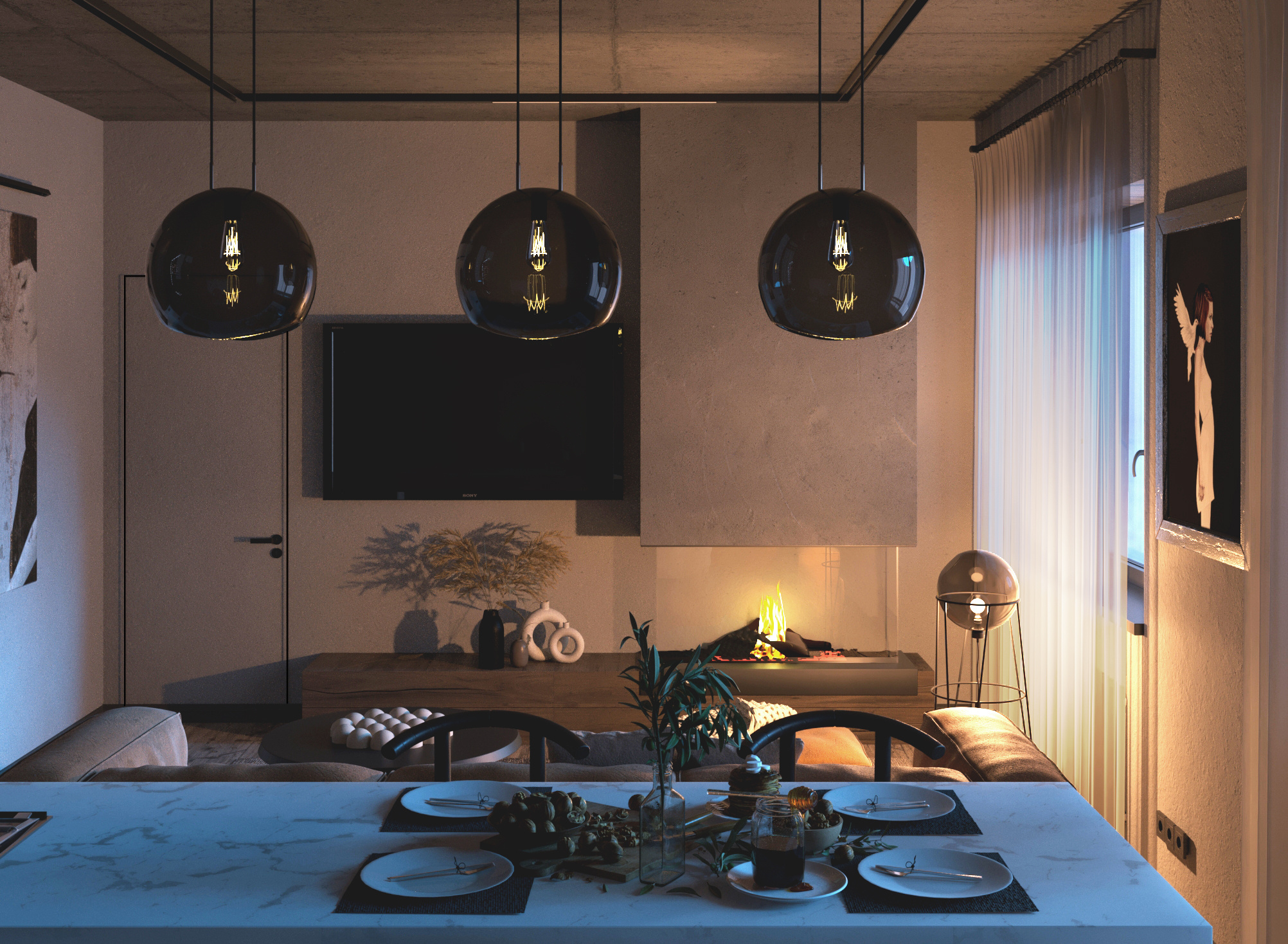 Обложка проекта: дизайн квартиры 80м2