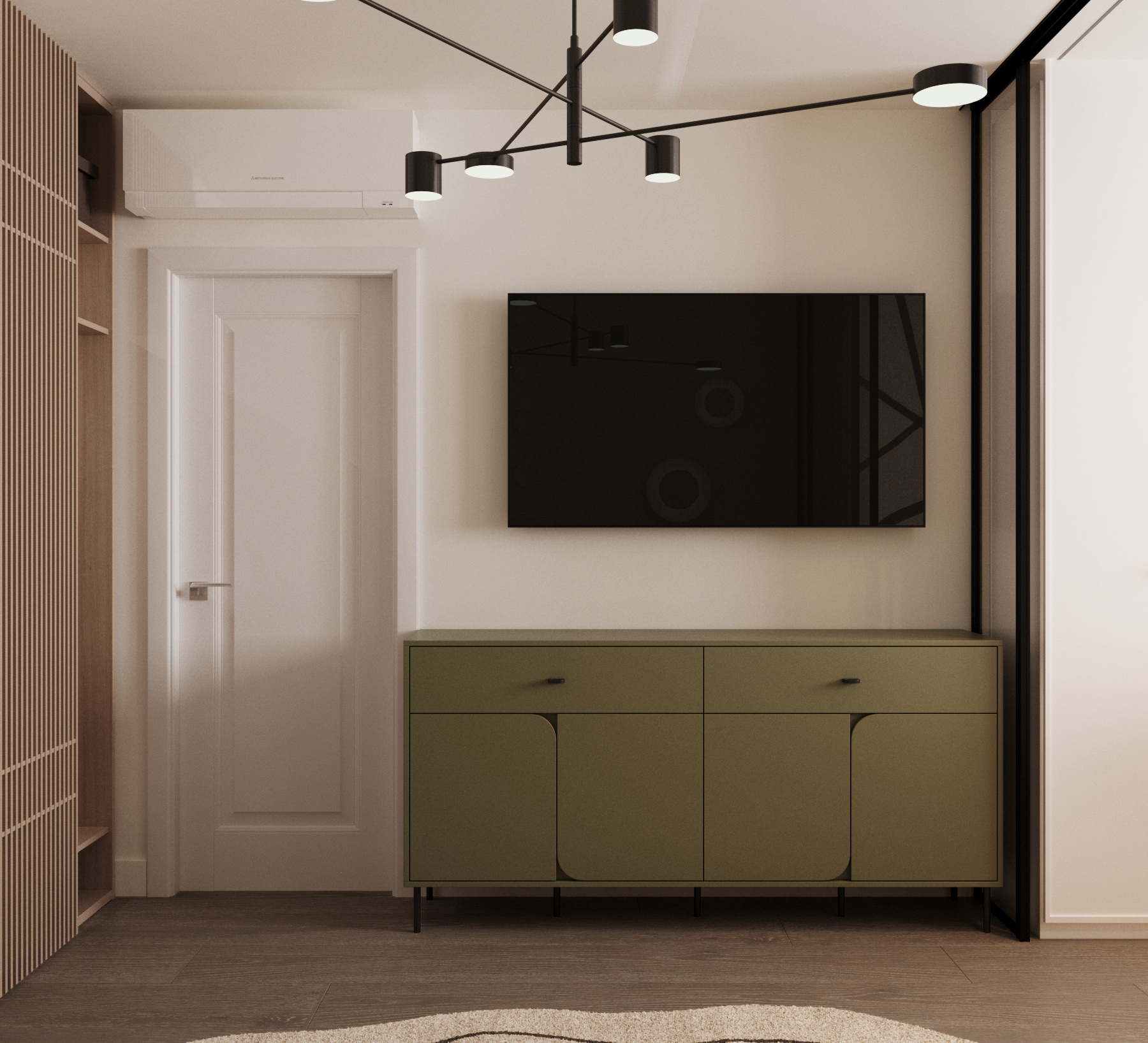 Обложка проекта: Дизайн-проект однокомнатной квартиры 40м2