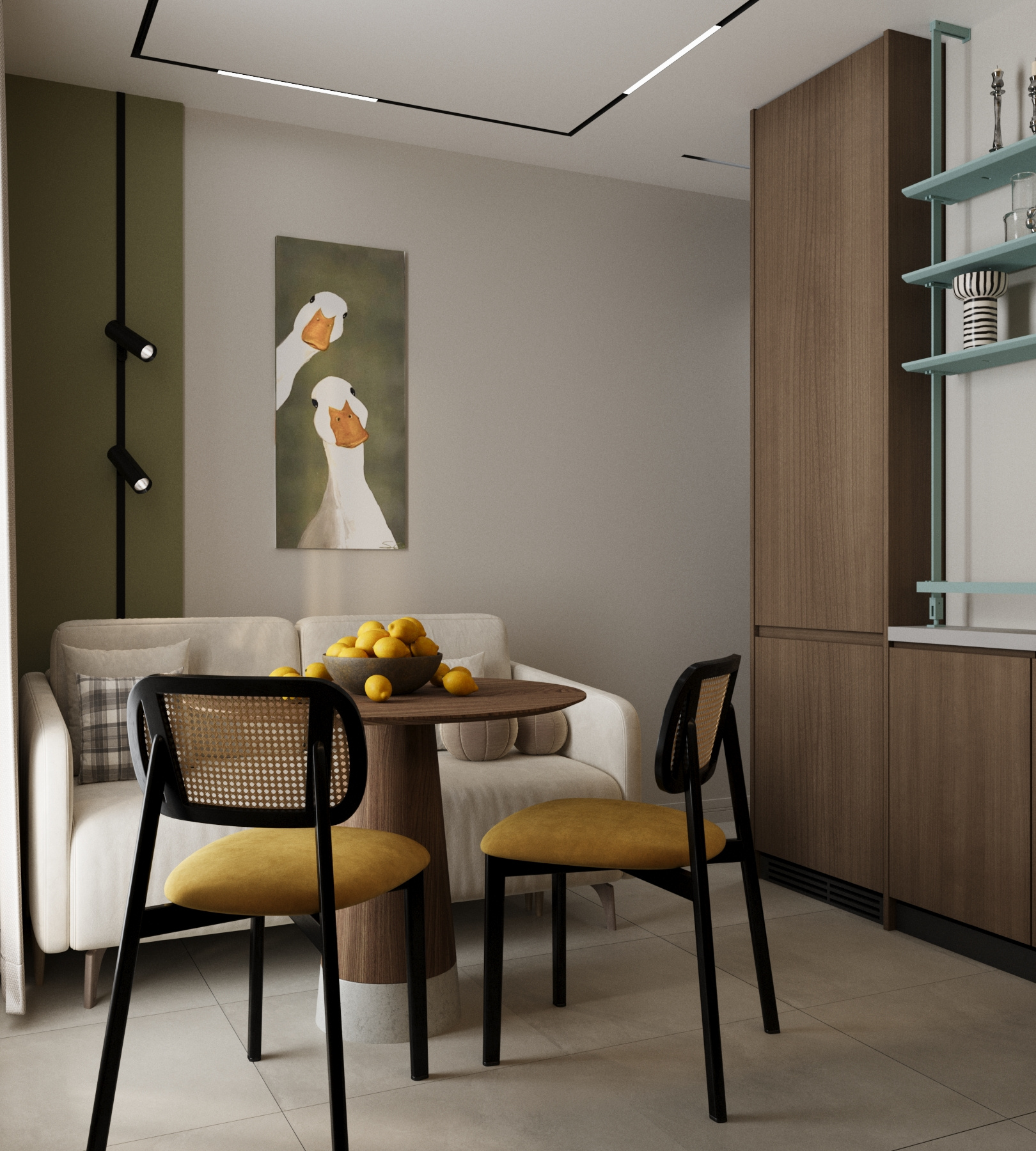 Дизайн-проект однокомнатной квартиры 40м2