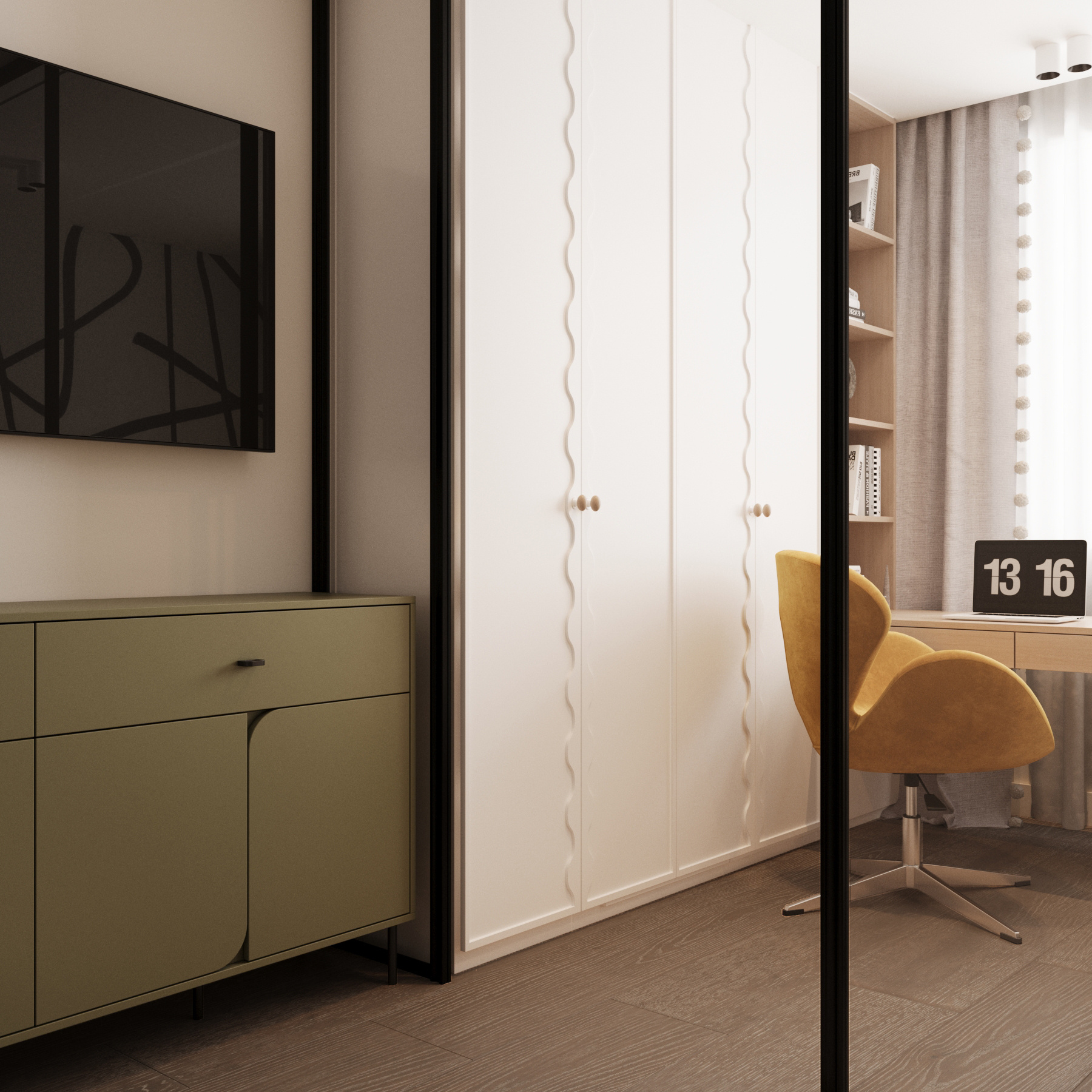 Дизайн-проект однокомнатной квартиры 40м2