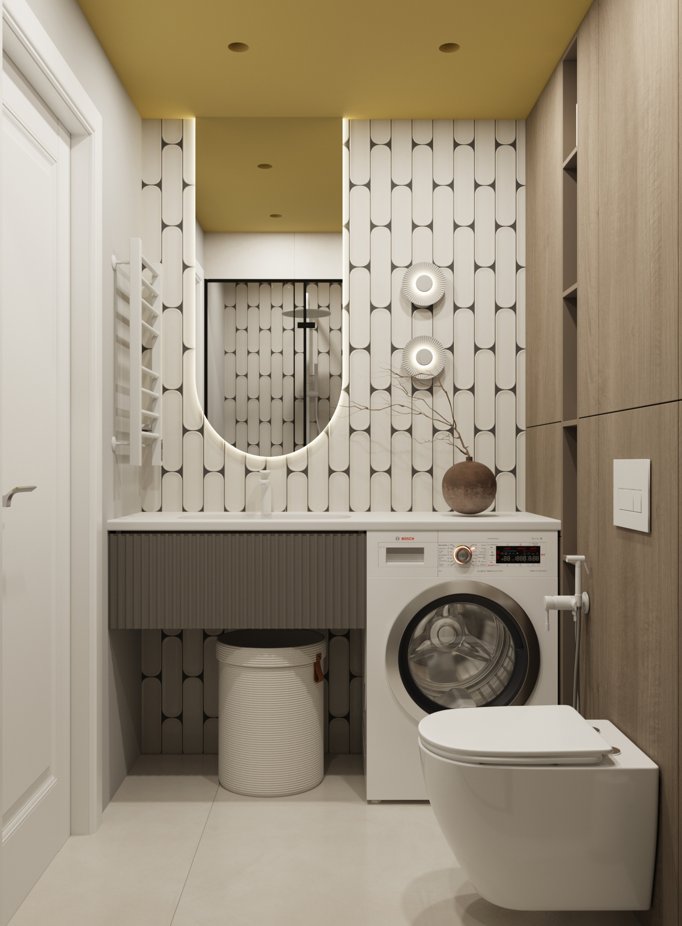 Дизайн-проект однокомнатной квартиры 40м2