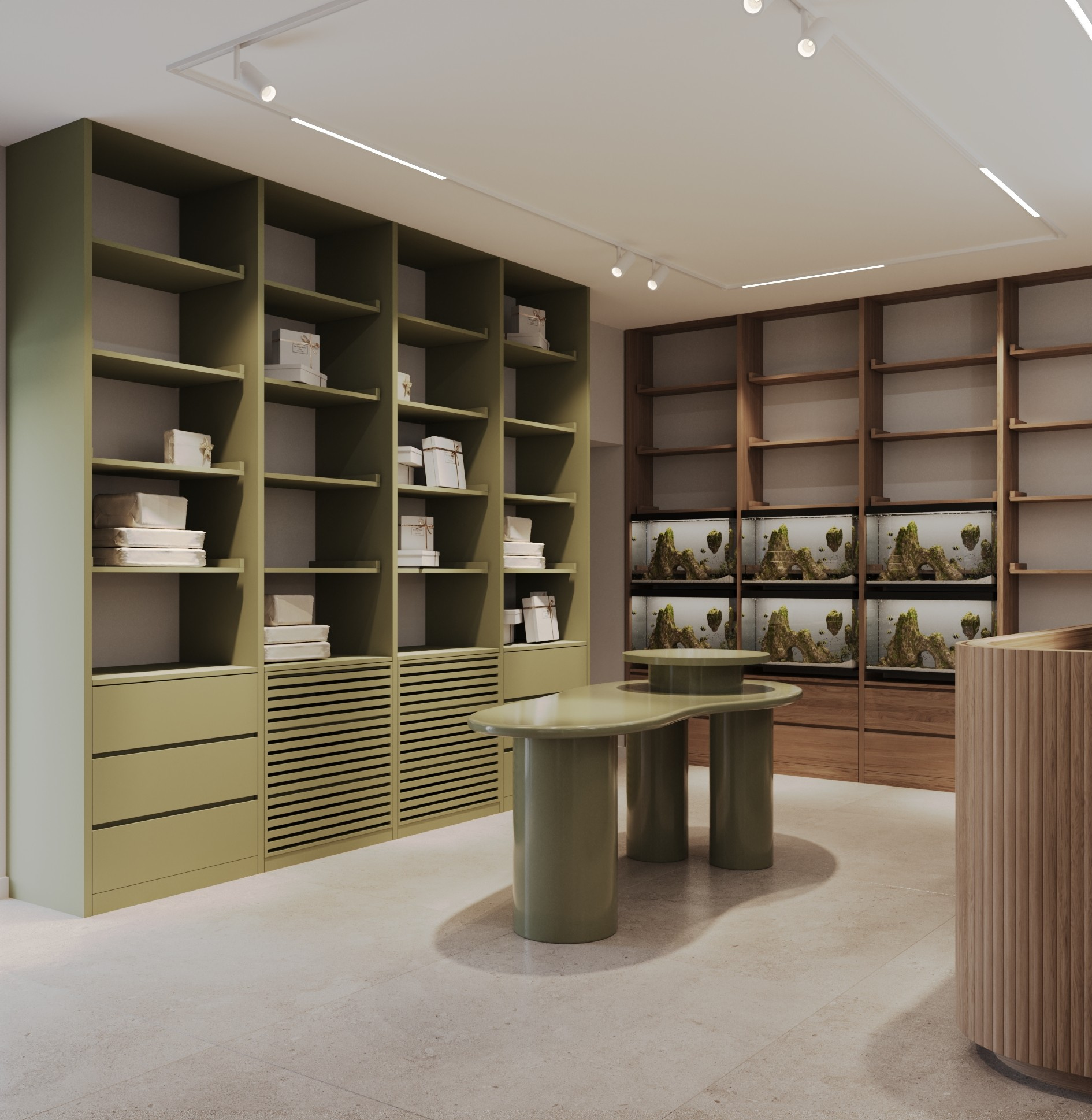 Дизайн проект магазина цветов