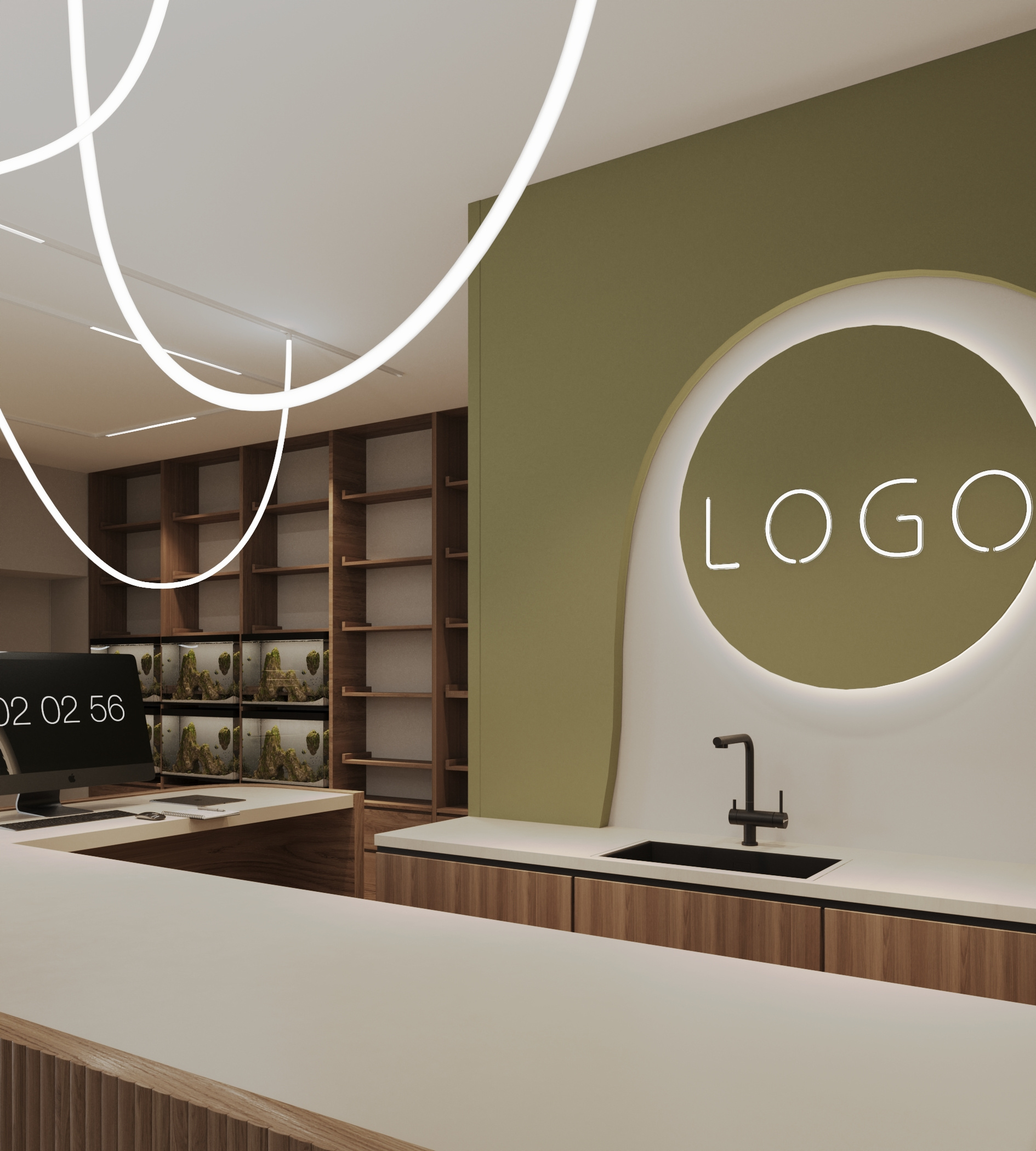 Дизайн проект магазина цветов