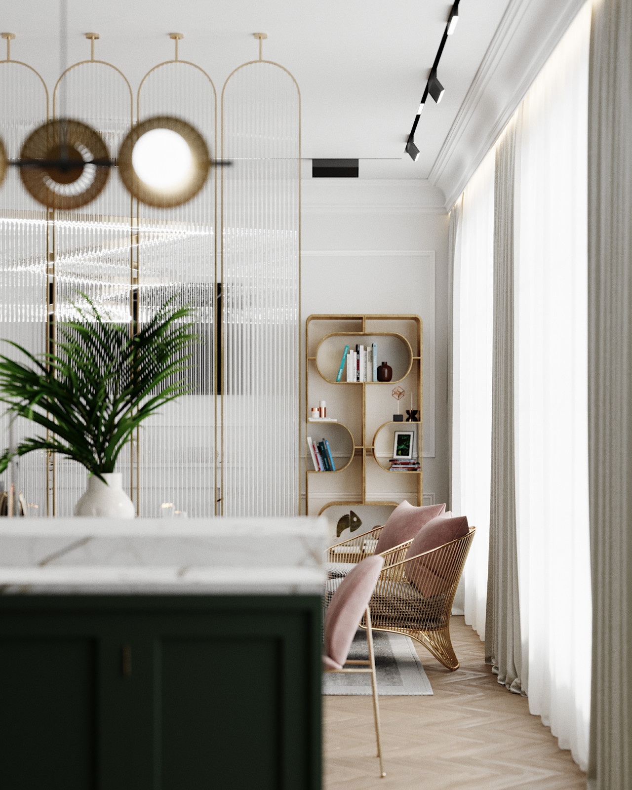 Обложка проекта: Квартира в ЖК Крестовский De Luxe г. Санкт-Петербург