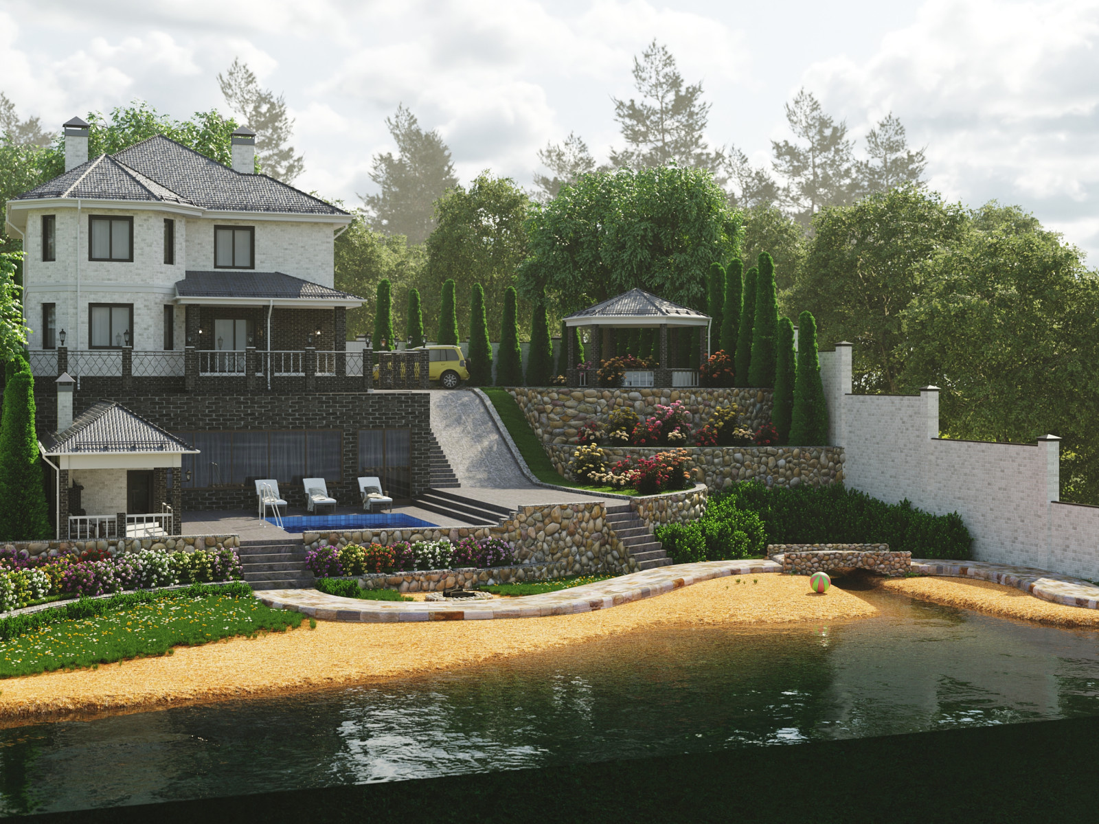 House by the lake