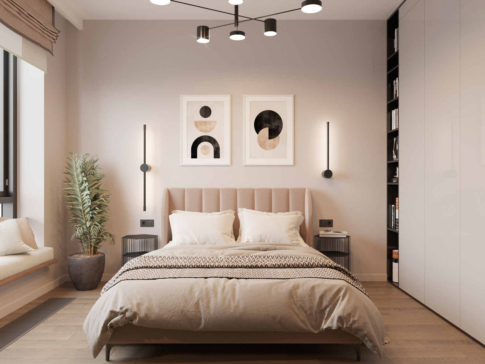 Дизайн интерьера квартиры 82 м.кв.