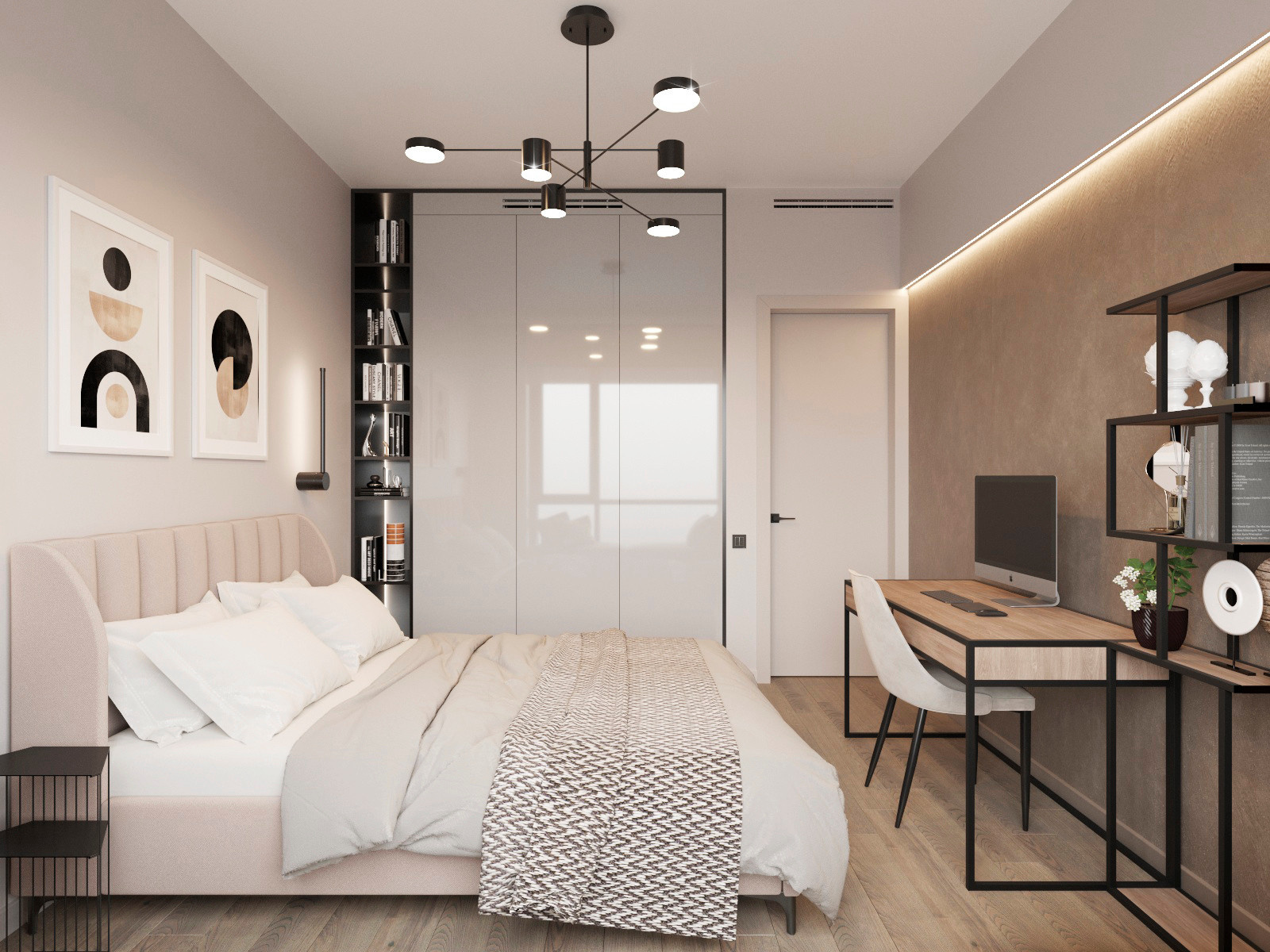 Дизайн интерьера квартиры 82 м.кв.