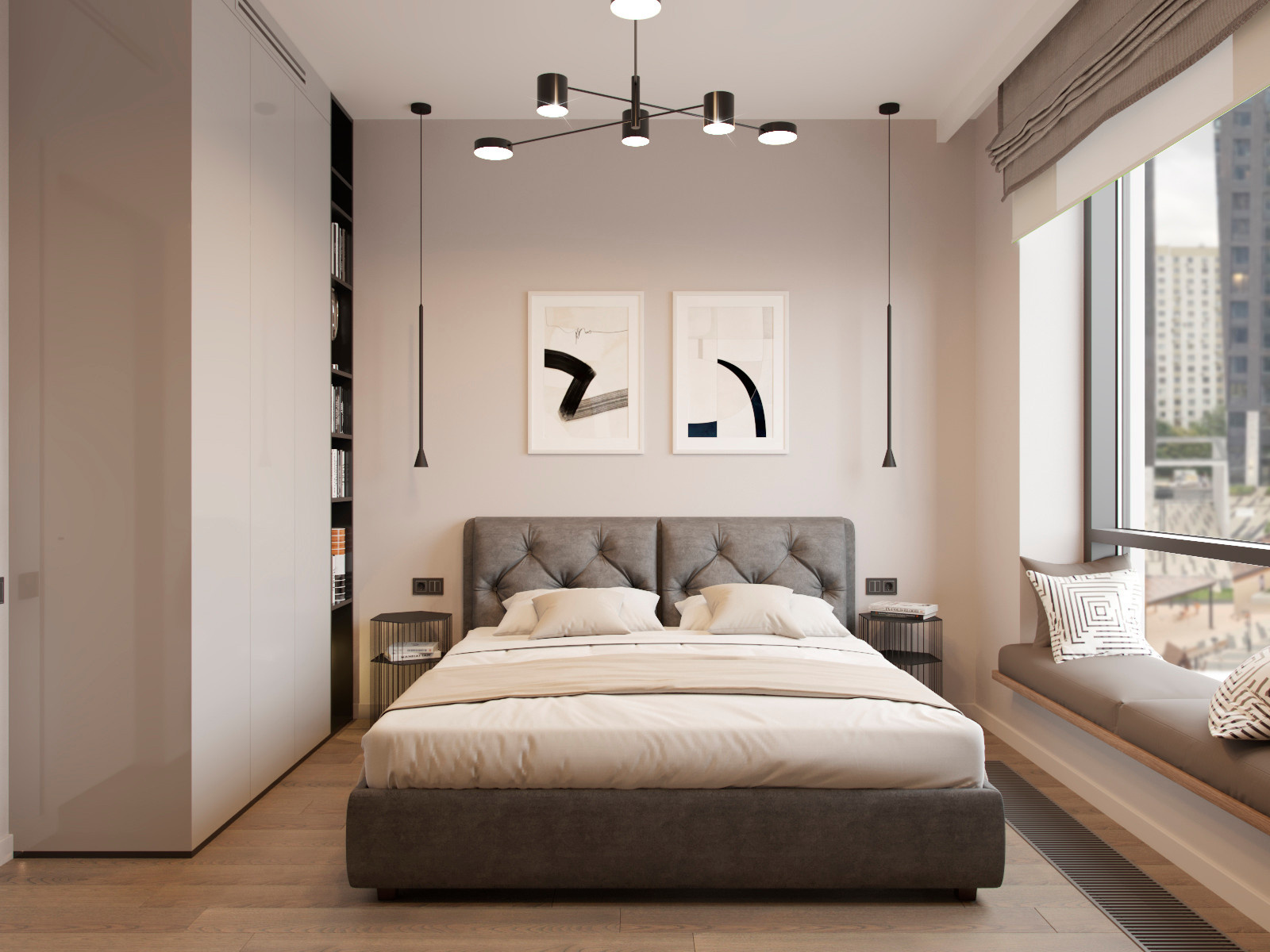 Дизайн интерьера квартиры 82 м.кв.