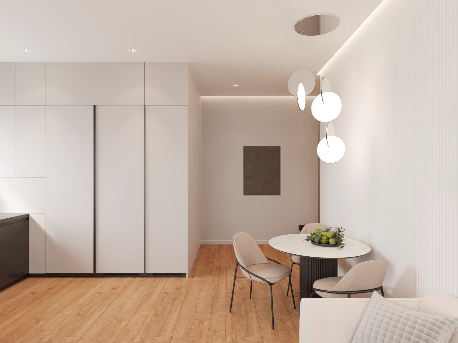Дизайн интерьера квартиры 78 м.кв.