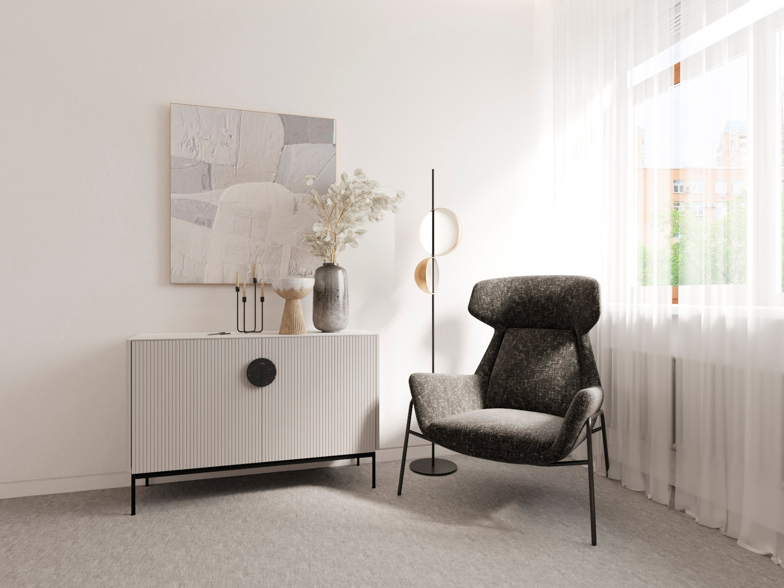 Дизайн интерьера квартиры 78 м.кв.