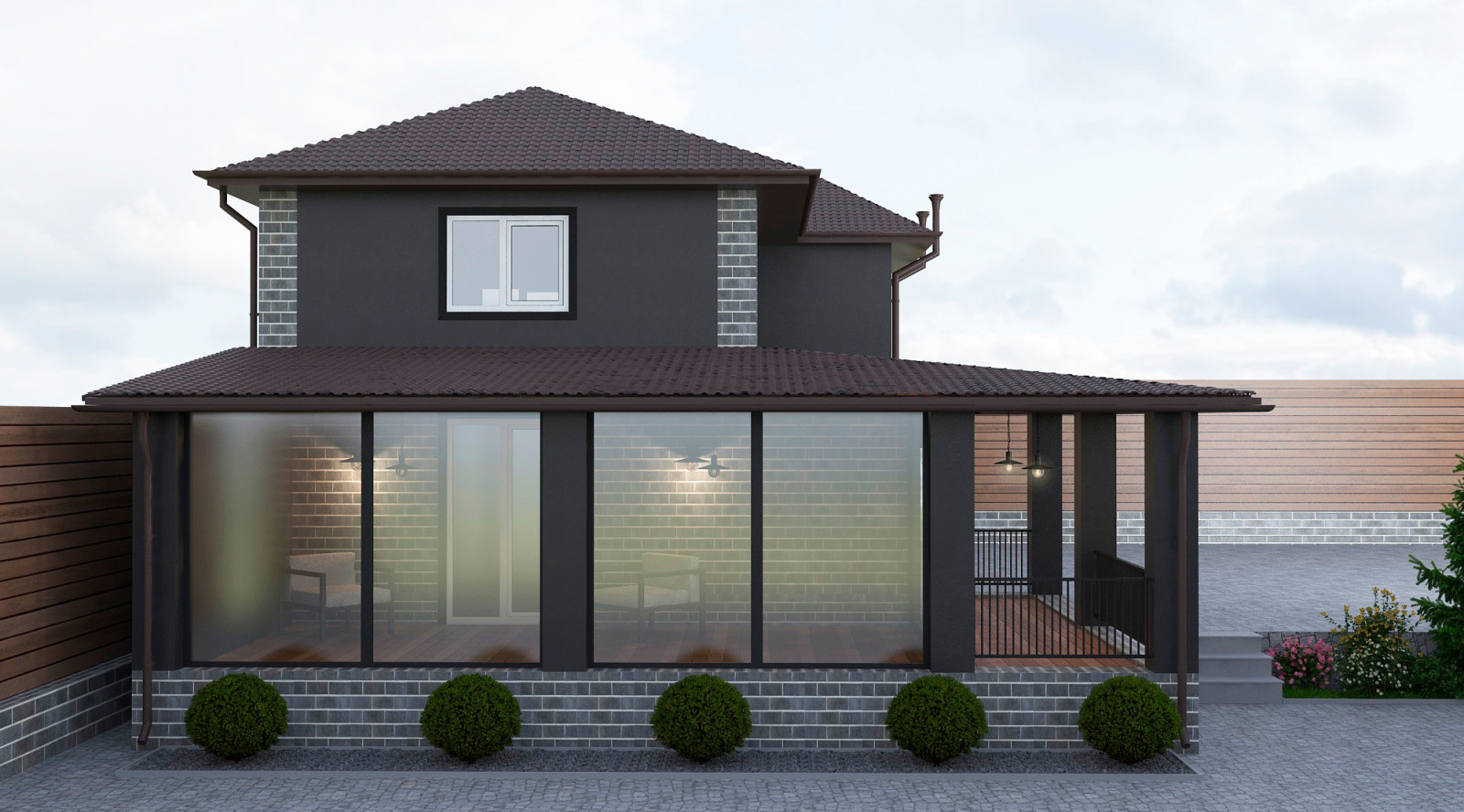 Экстерьер частного дома