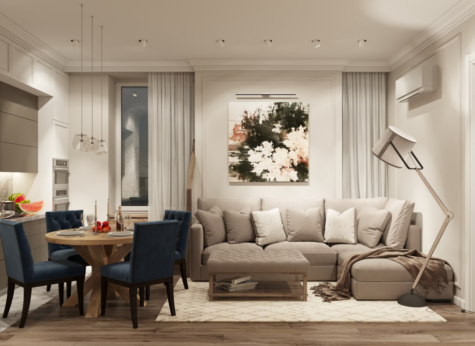 ЖК Прайм Парк, 3 комнаты, 101м²