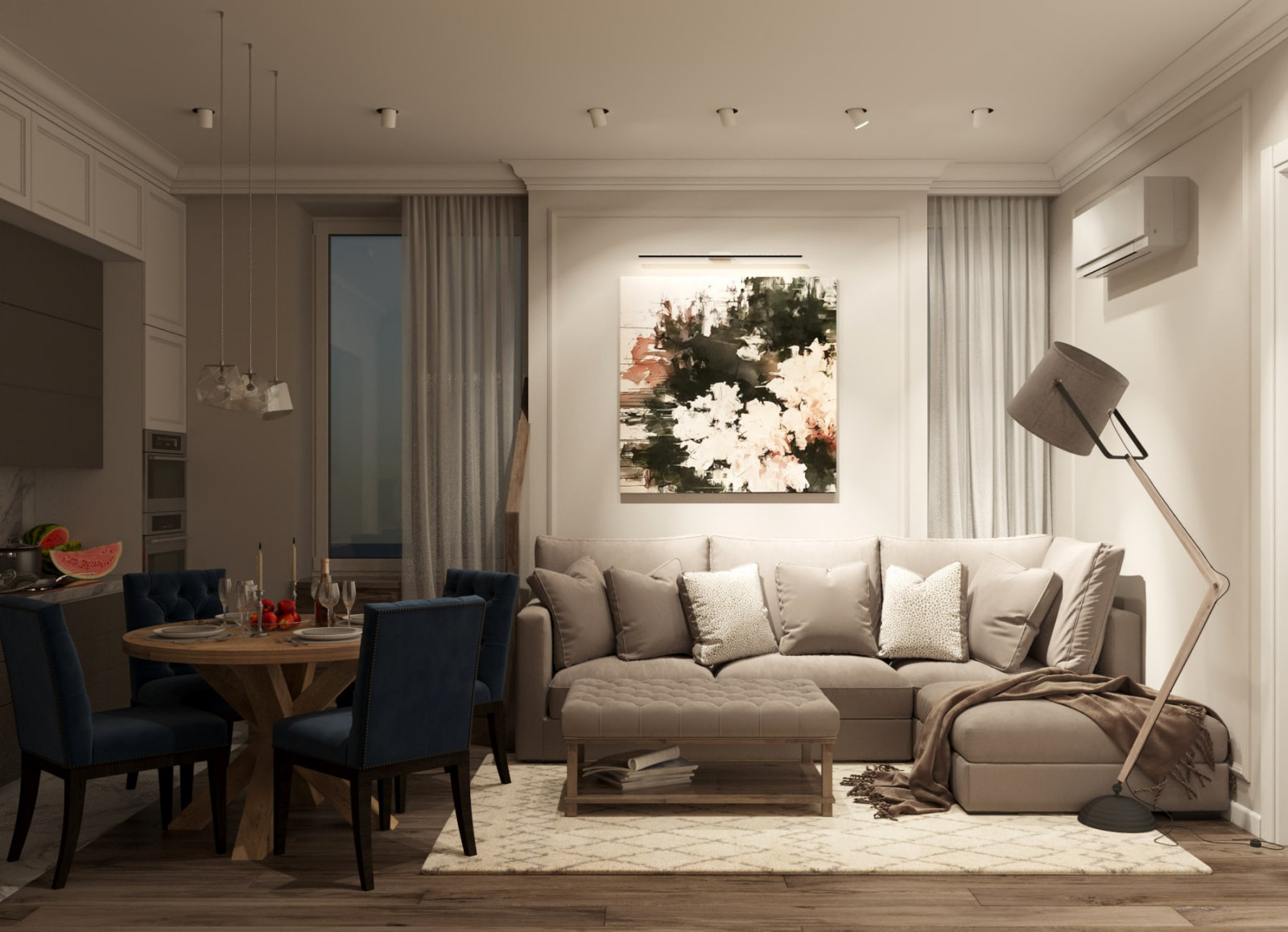 ЖК Прайм Парк, 3 комнаты, 101м²