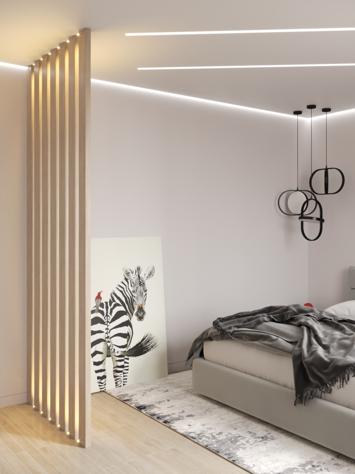 Interior design for a boy