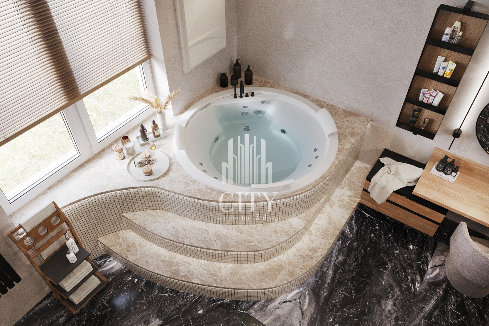 Ванная комната в Барвихе/Luxury bathroom