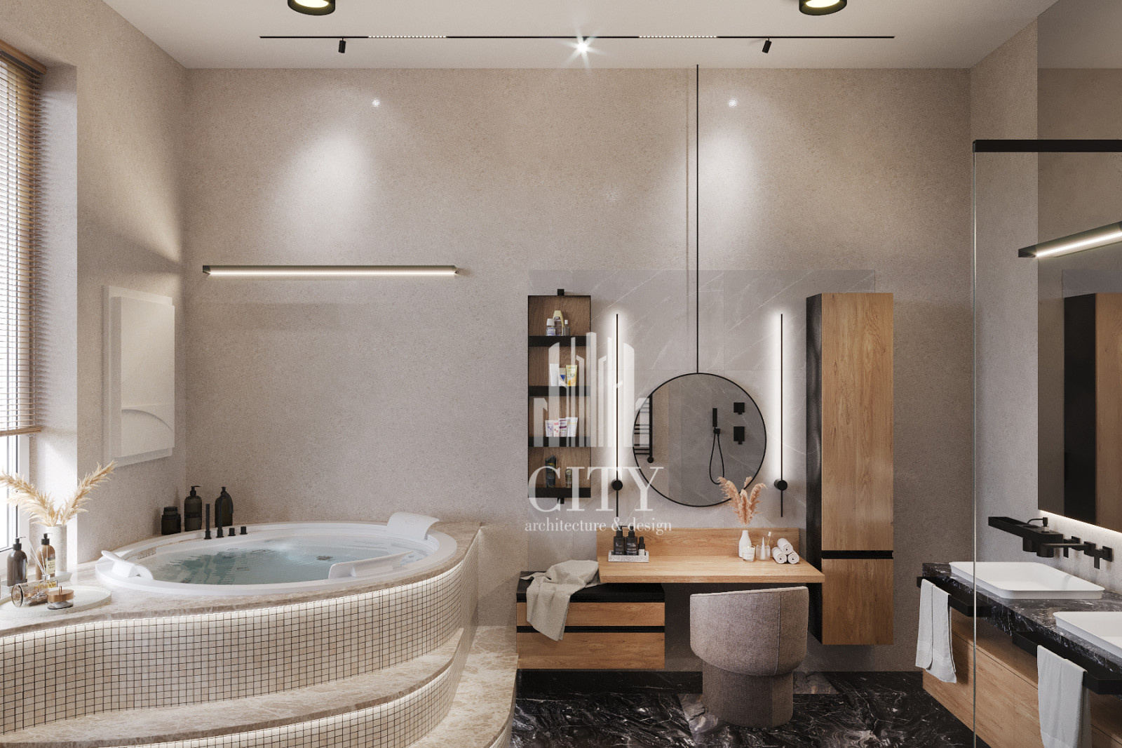 Ванная комната в Барвихе/Luxury bathroom