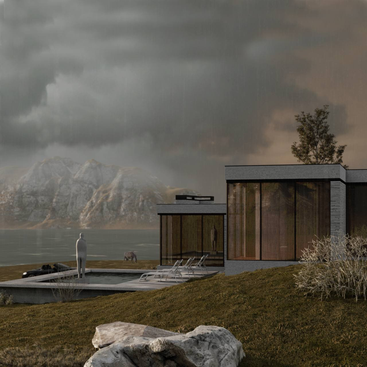 Обложка проекта: ISLAND HOUSE  | Исландия