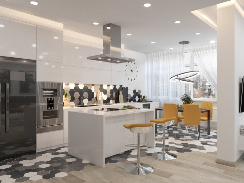 ЖК МФК ОКО, 3 комнаты, 92 м²