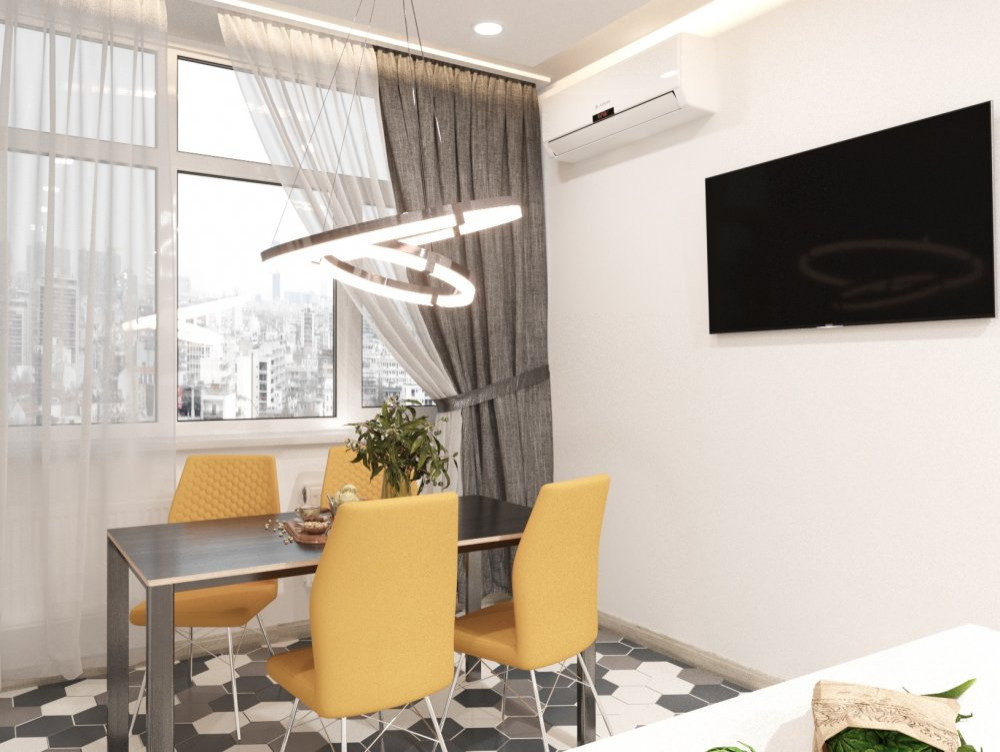 ЖК МФК ОКО, 3 комнаты, 92 м²
