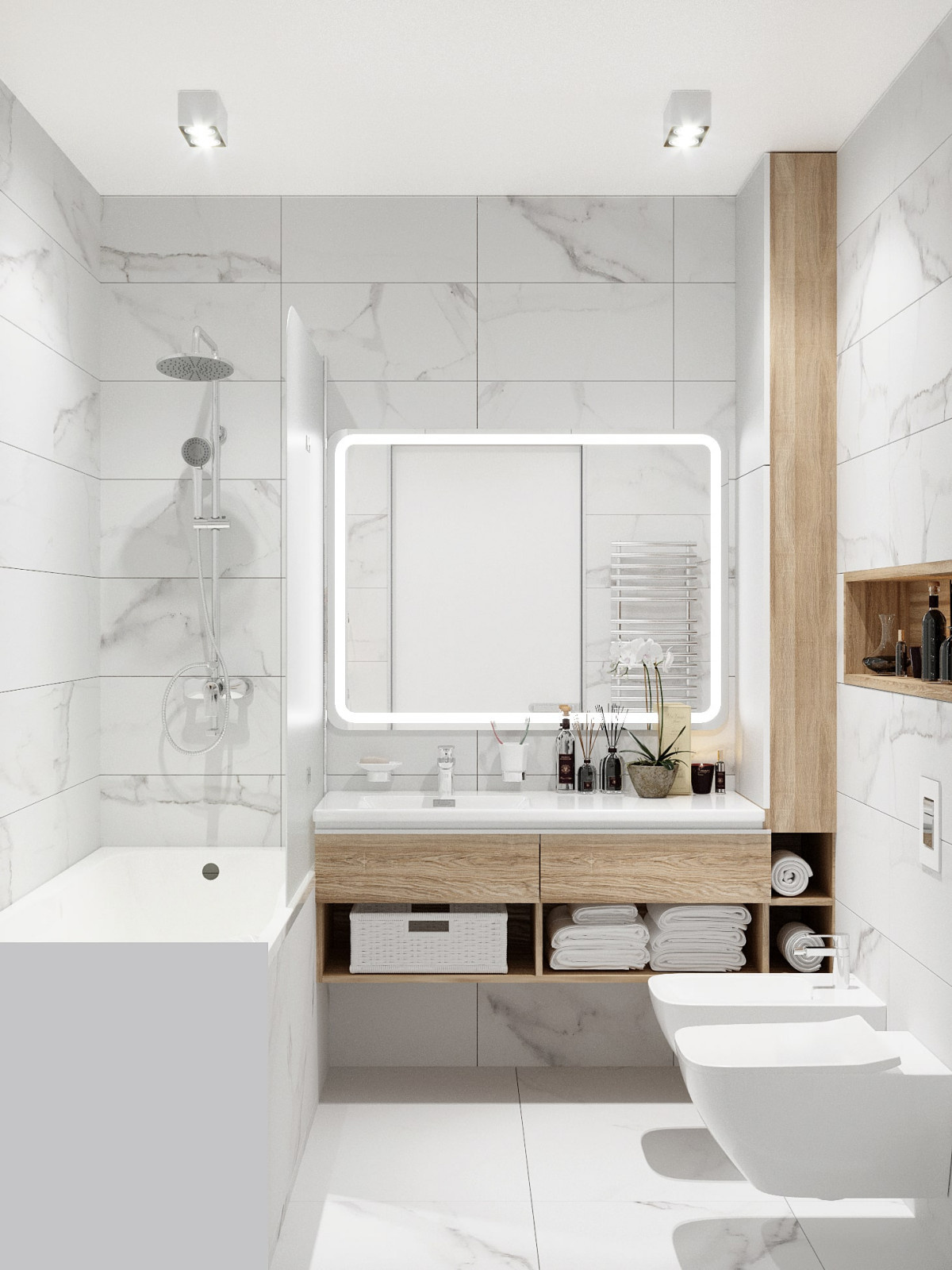 ЖК Turandot Residences, 3 комнаты, 90 м²