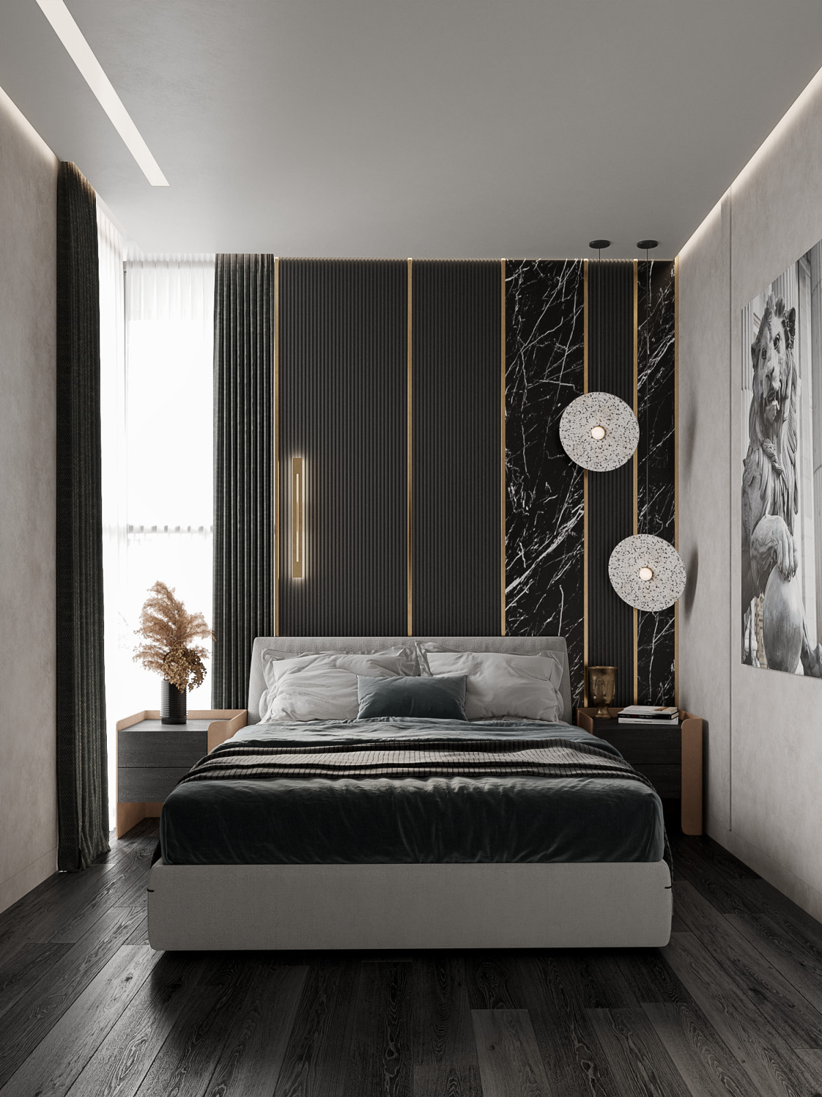 Обложка проекта: Dark bedroom