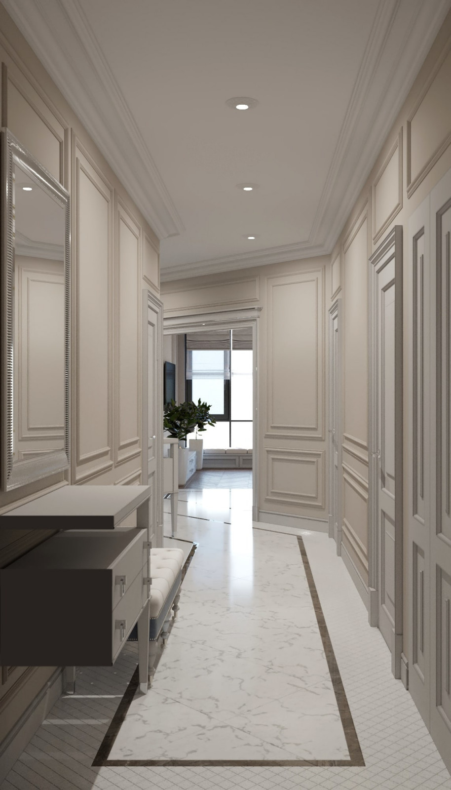 ЖК Neva Towers, 3 комнаты, 104 м²