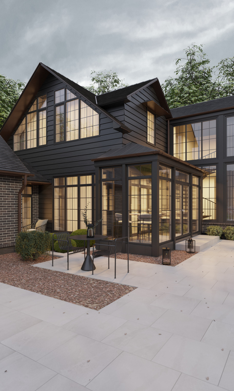 PROJET MAISON DE JARDIN