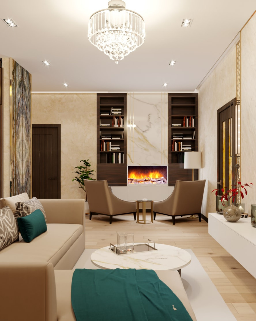 ЖК Скандинавия, 3 комнаты, 105 м²