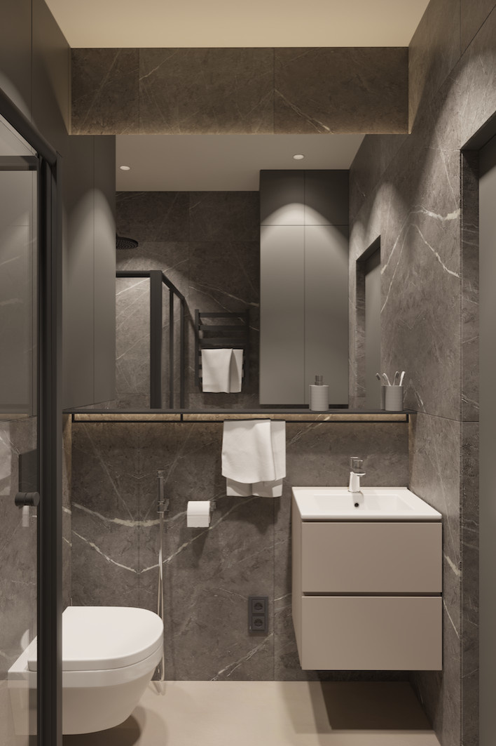 Квартира для девушки 32м2 в ЖК Wellton Towers
