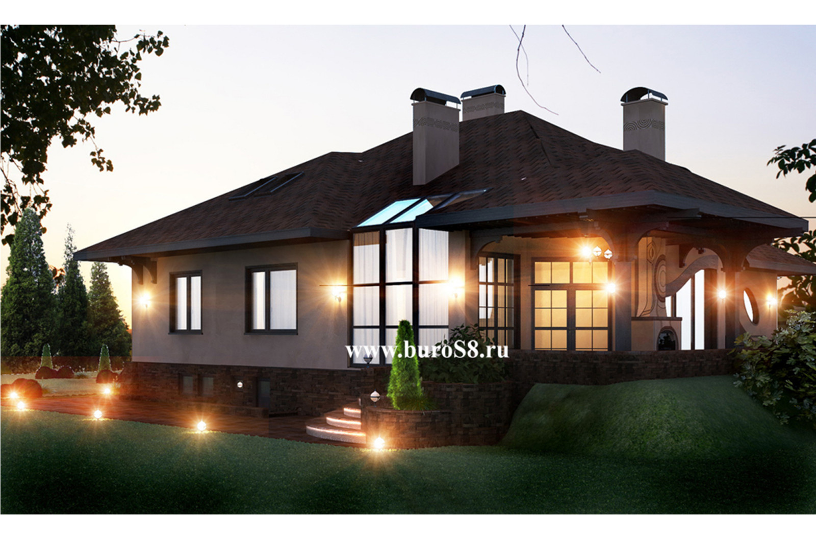 п. Жуковка Частный дом - 550 кв.м