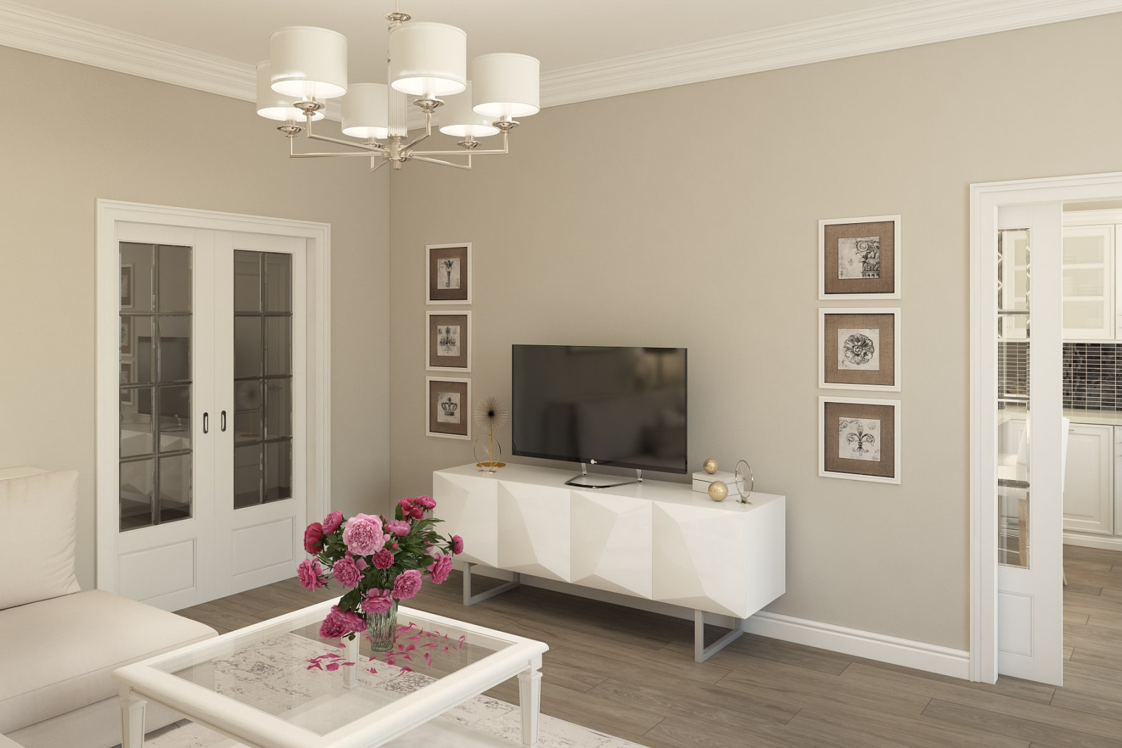 ЖК Метрополия,  3 комнаты, 110 м²