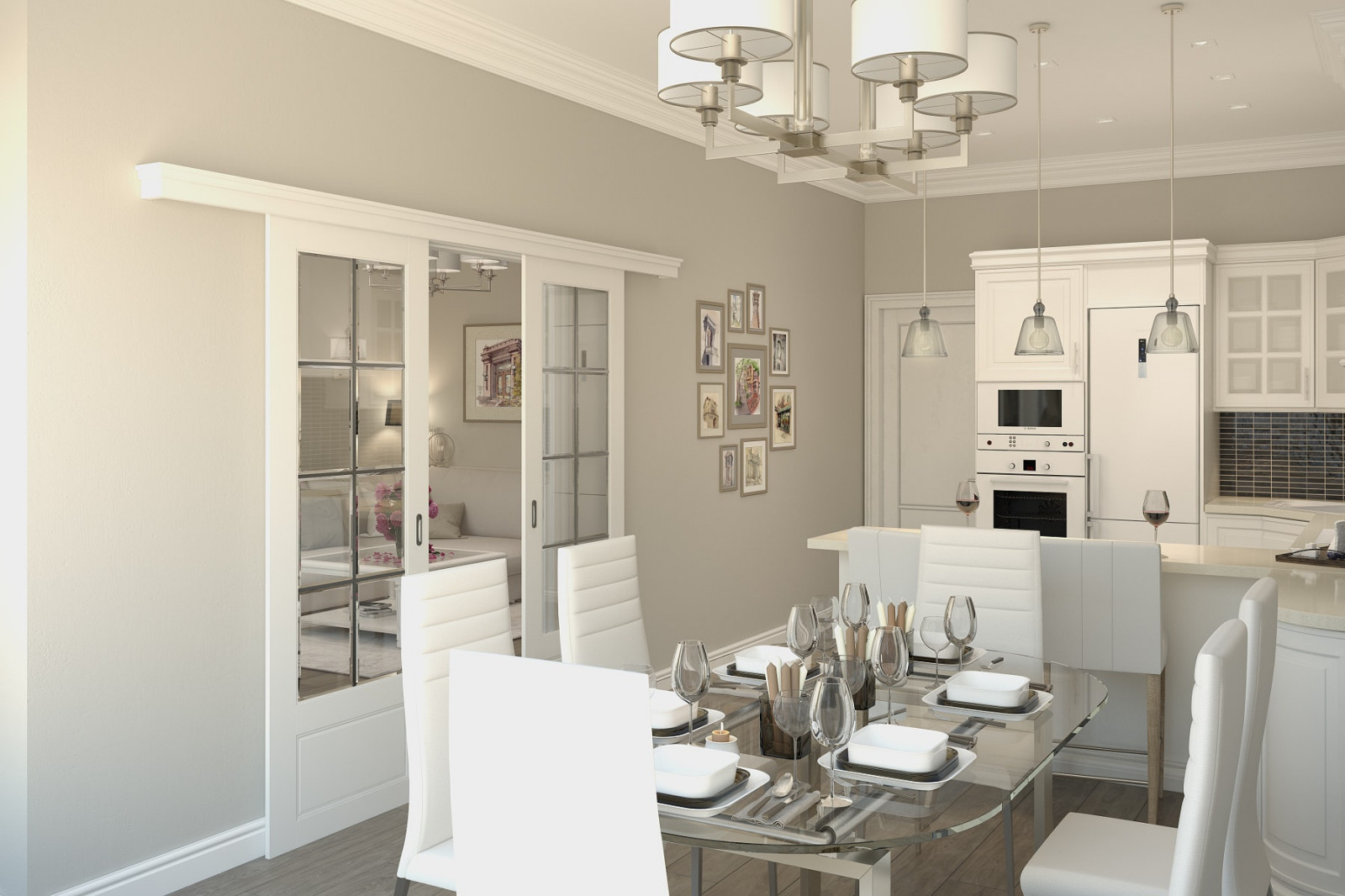 ЖК Метрополия,  3 комнаты, 110 м²