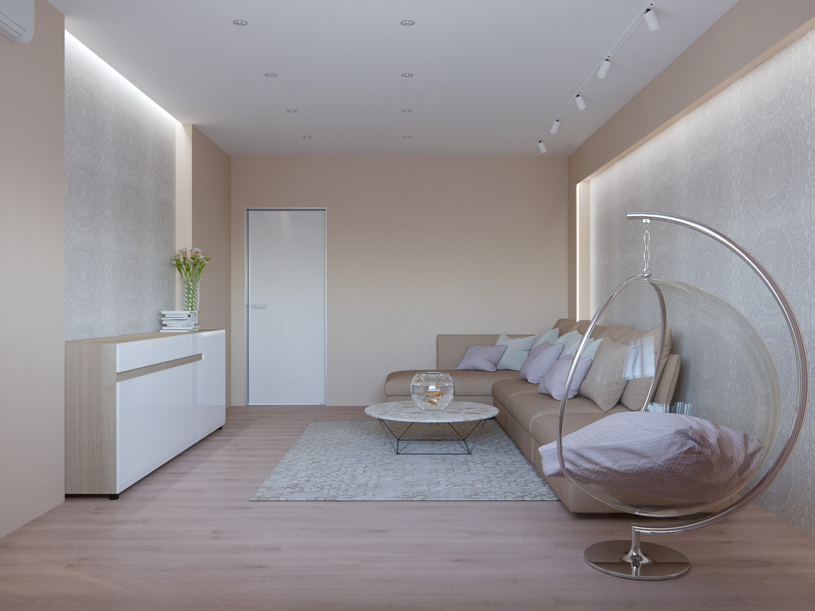 ЖК Лица, 2 комнаты, 67 м²
