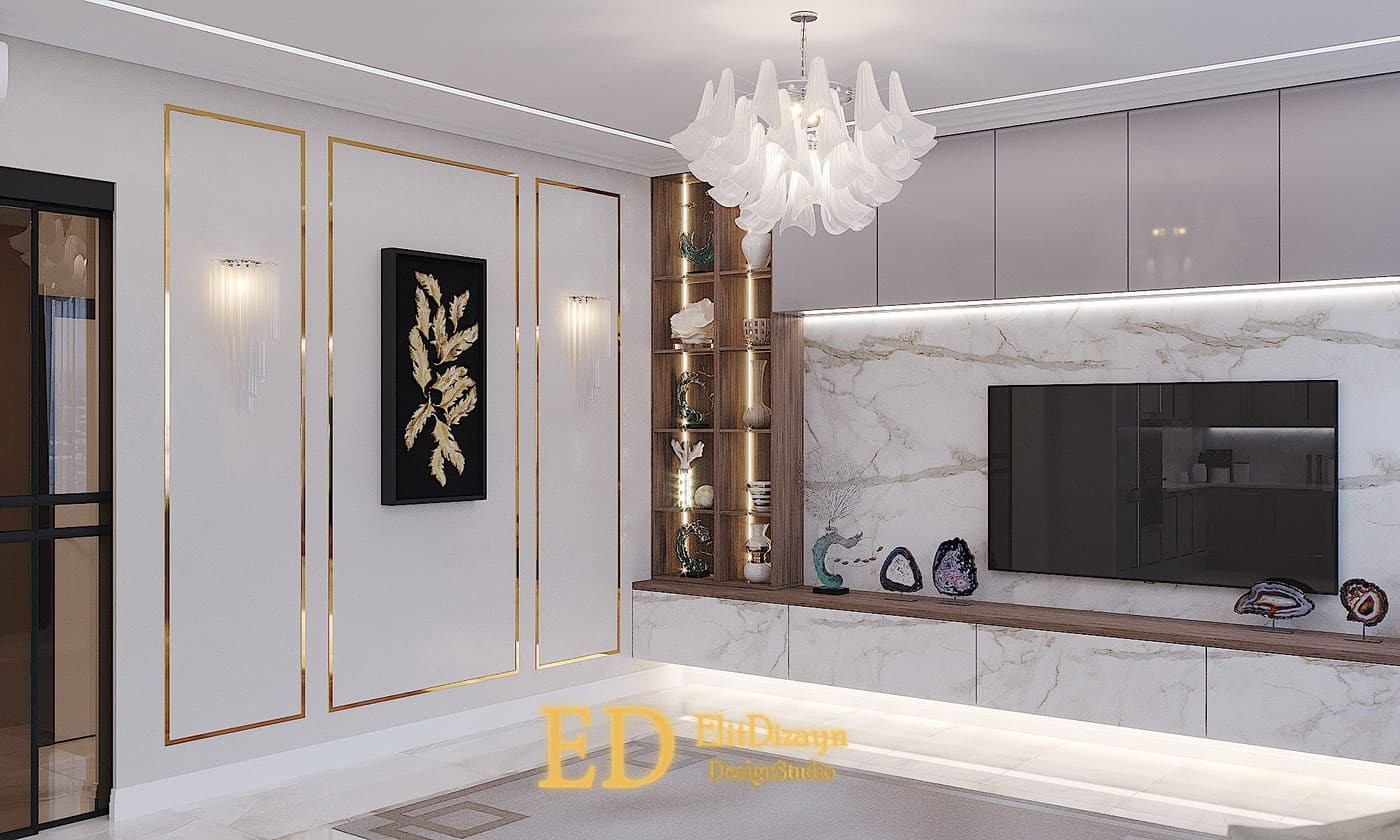 Квартира неоклассика - 120м2