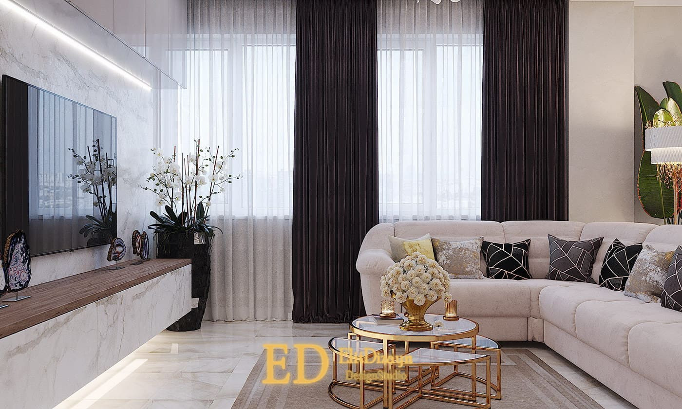 Квартира неоклассика - 120м2