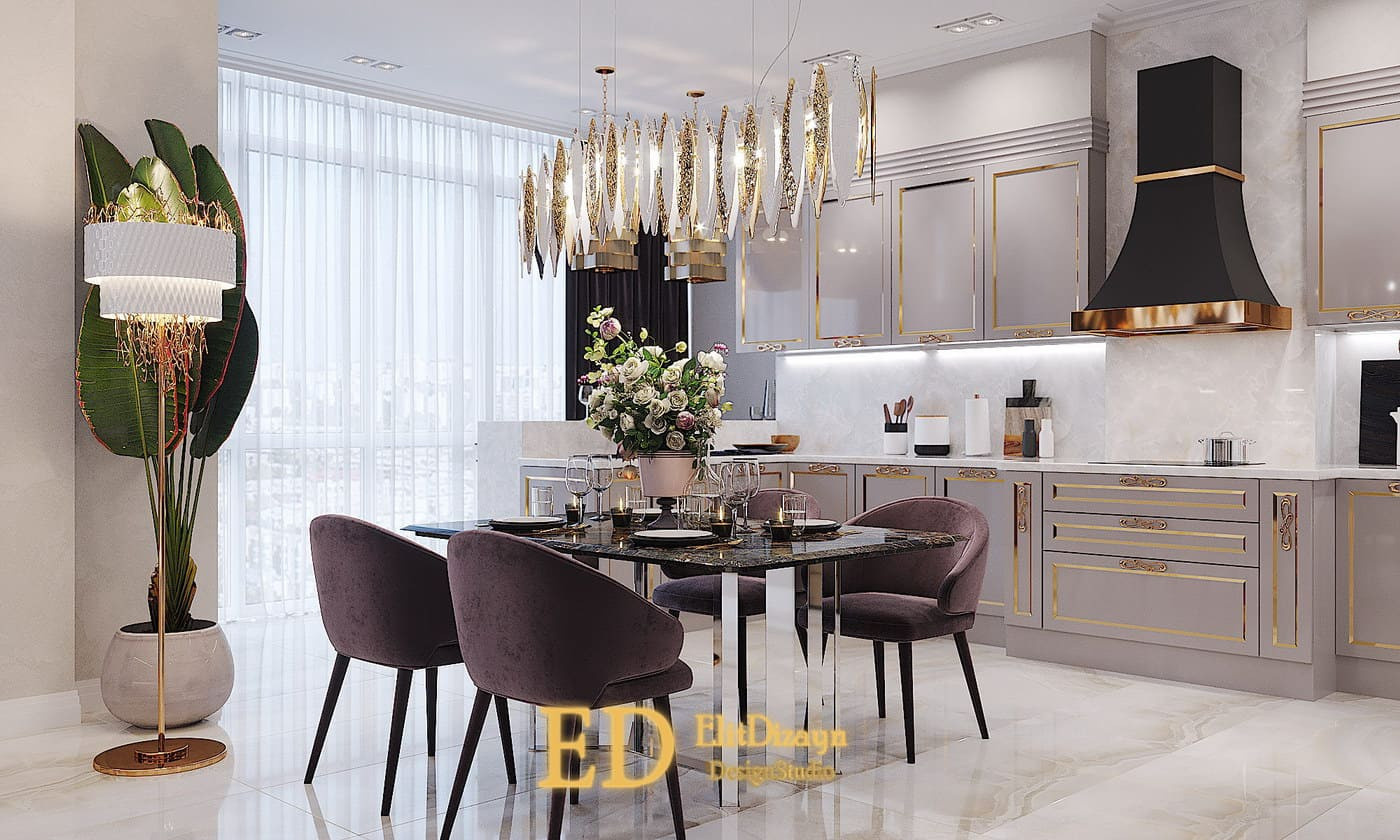 Квартира неоклассика - 120м2
