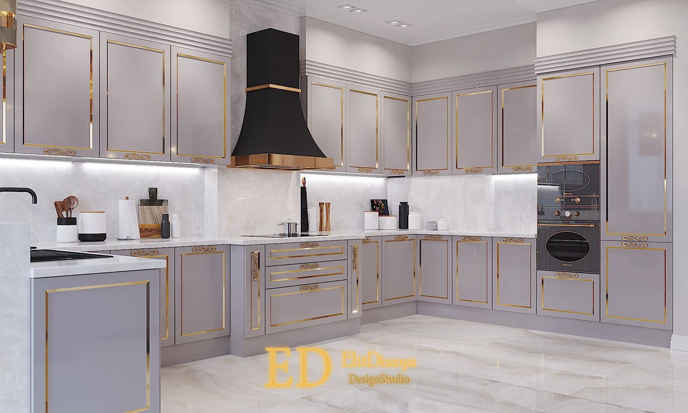 Квартира неоклассика - 120м2
