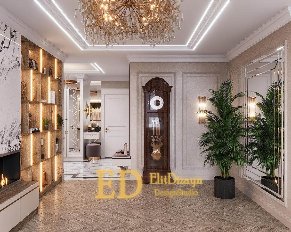 Квартира неоклассика - 145м2