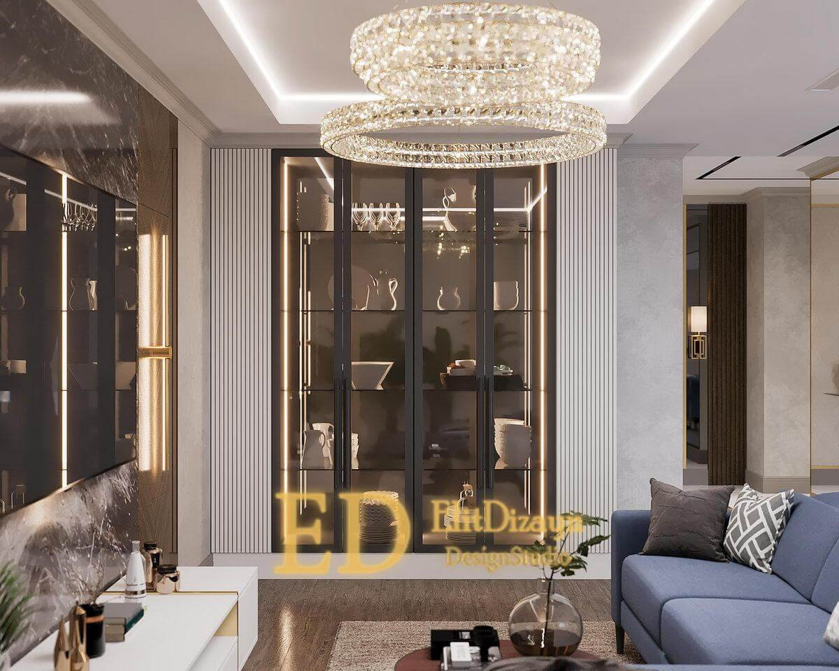 Квартира неоклассика - 121м2