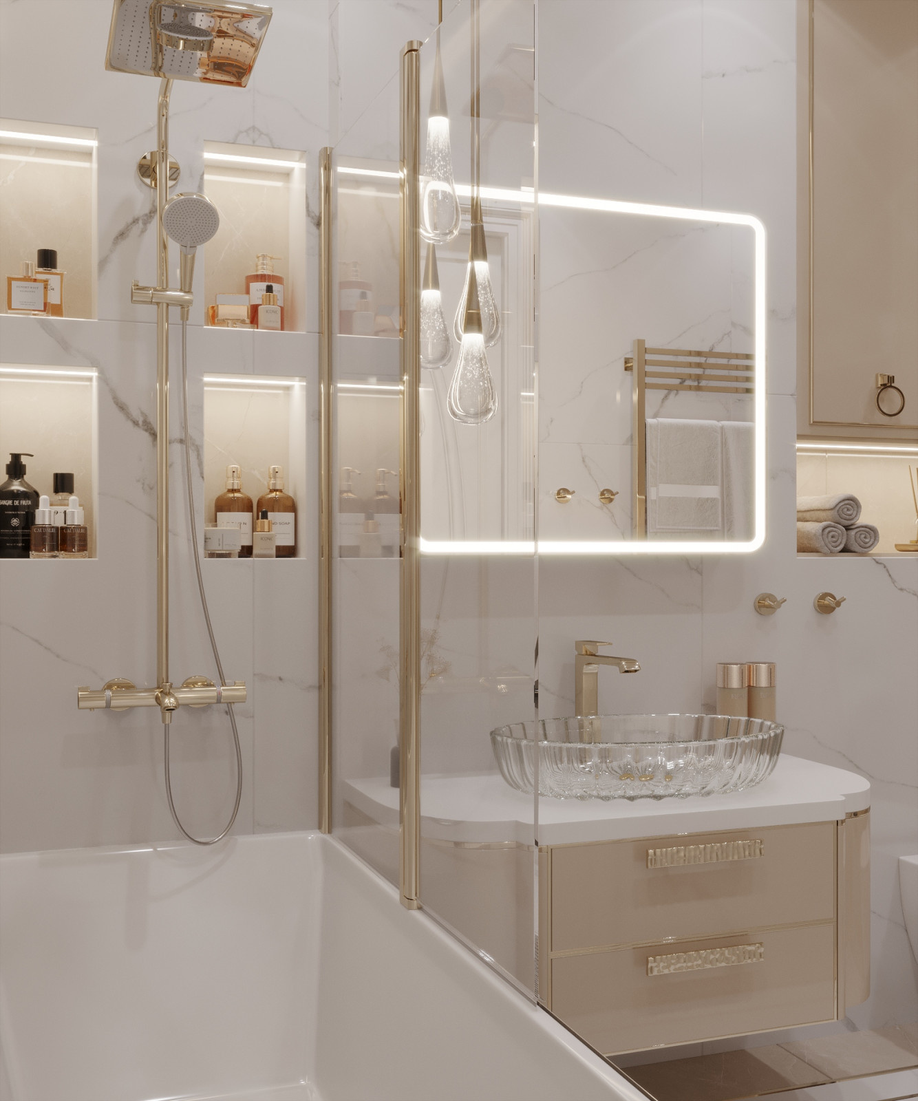 Дизайн интерьера квартиры в ЖК "Onyx Deluxe"